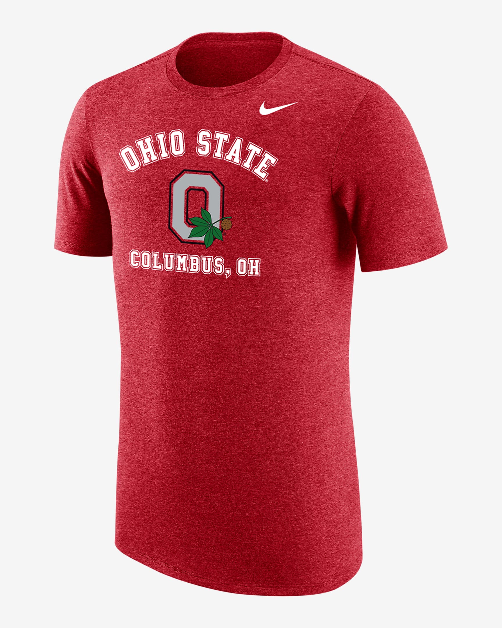 Playera universitaria Nike para hombre Ohio State. Nike.com