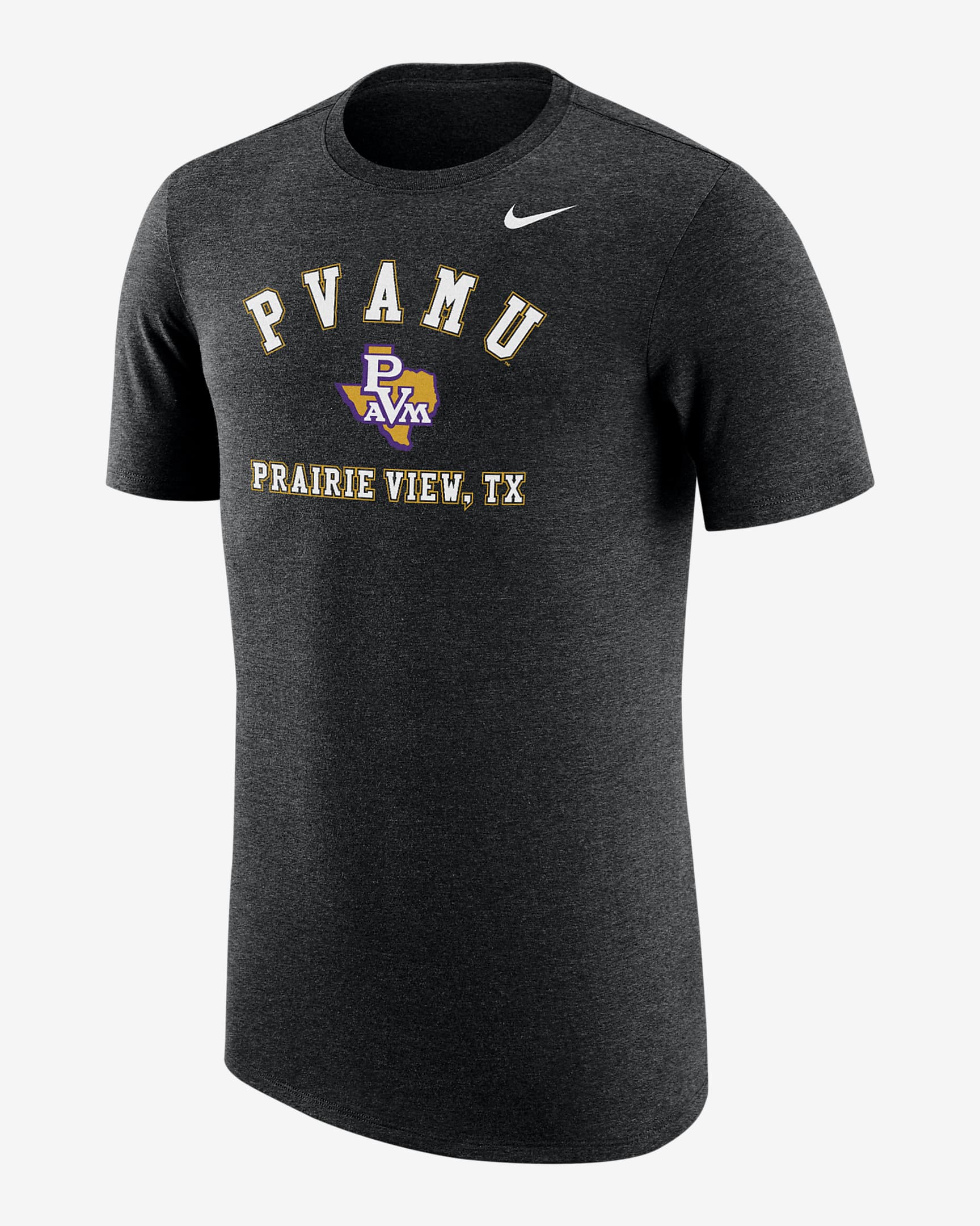 Prairie View A&M Men's Nike College T-Shirt - Black