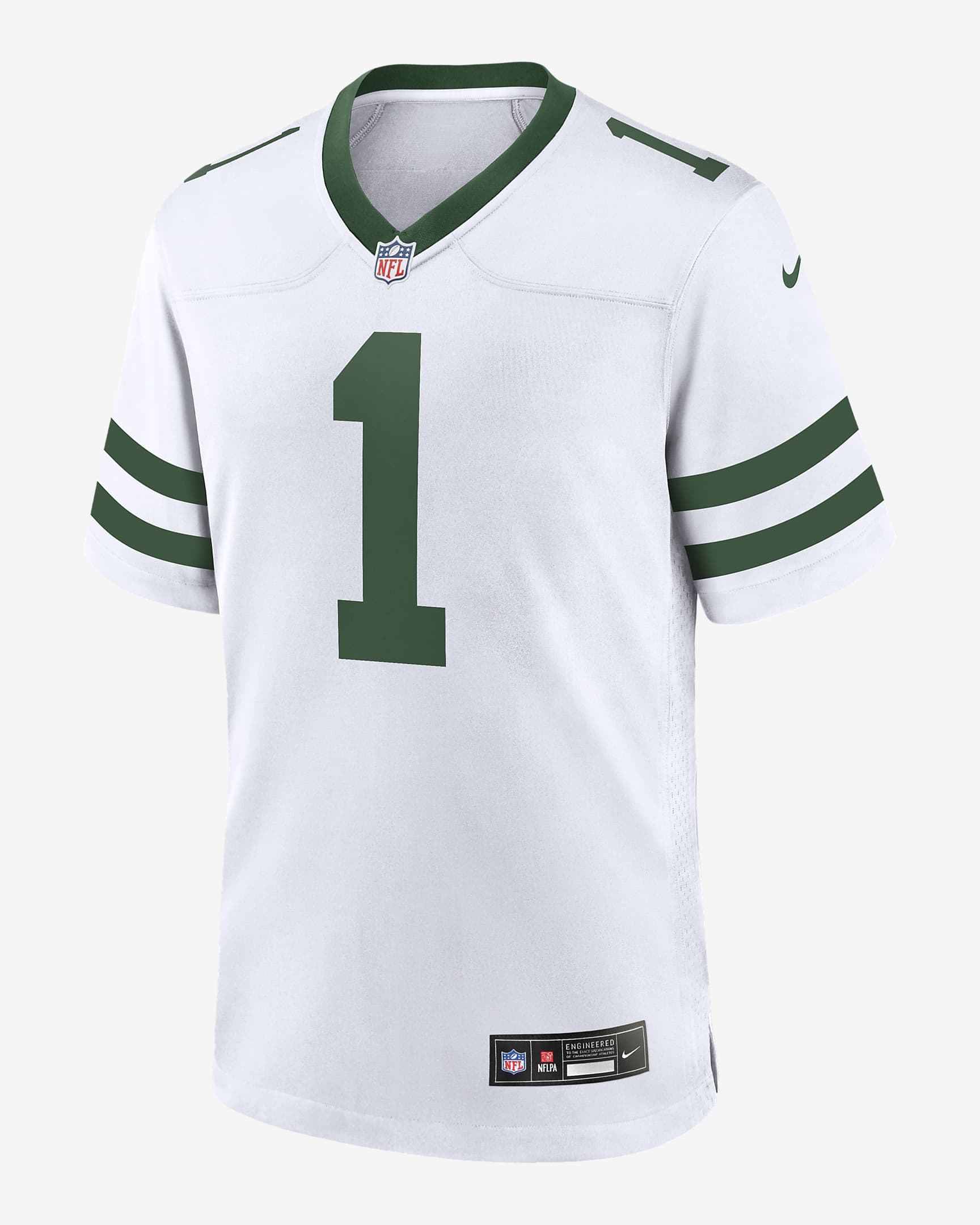 Jersey de fútbol americano Nike de la NFL Game para hombre Sauce Gardner New York Jets - Blanco