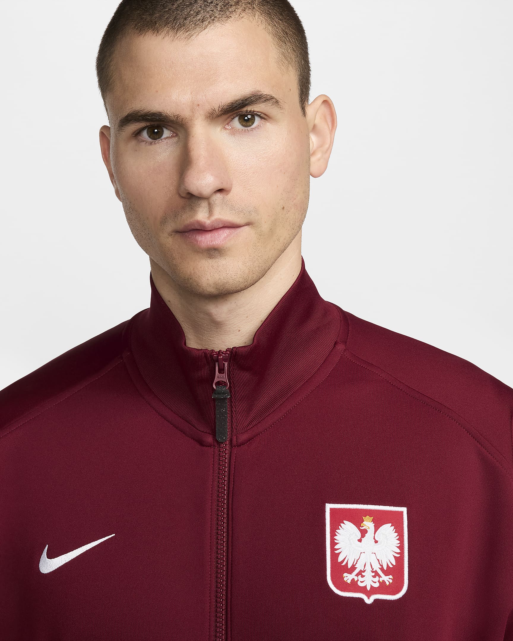 Poland Academy Pro Men's Nike Football Jacket - Team Red/Sport Red/White