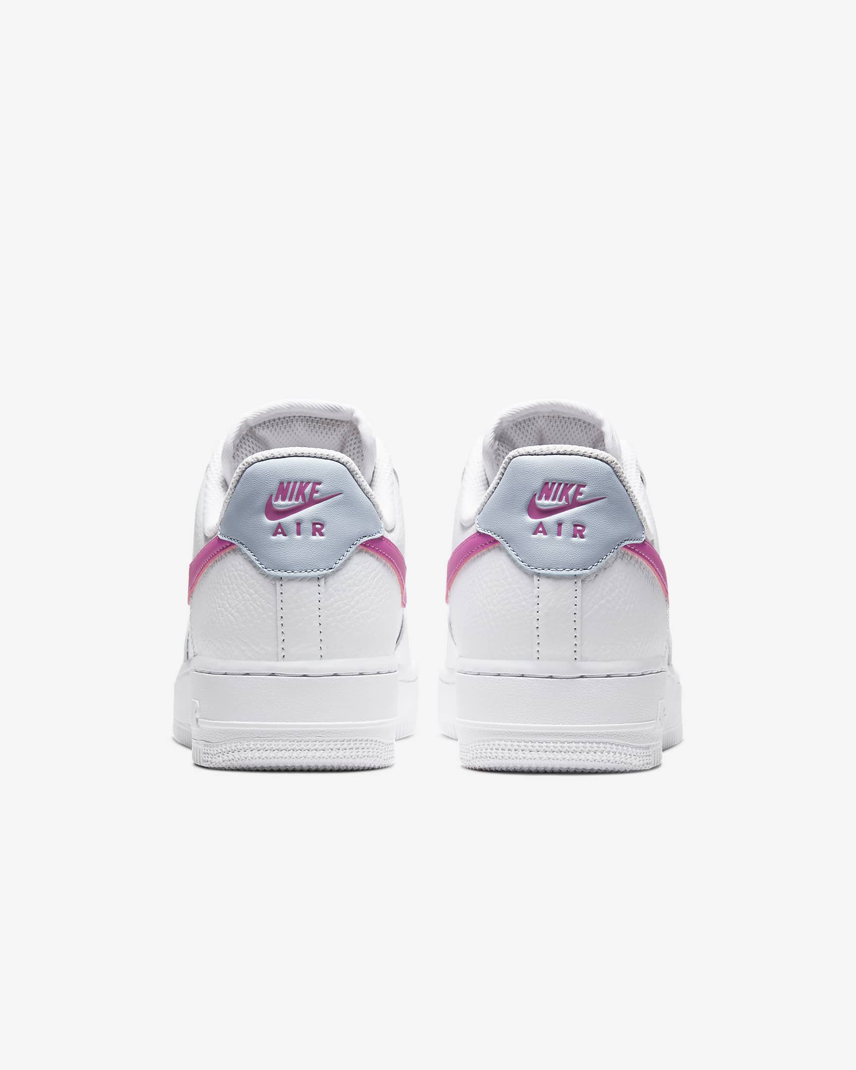 Nike Air Force 1 '07 Women's Shoe - White/Hydrogen Blue/Fire Pink