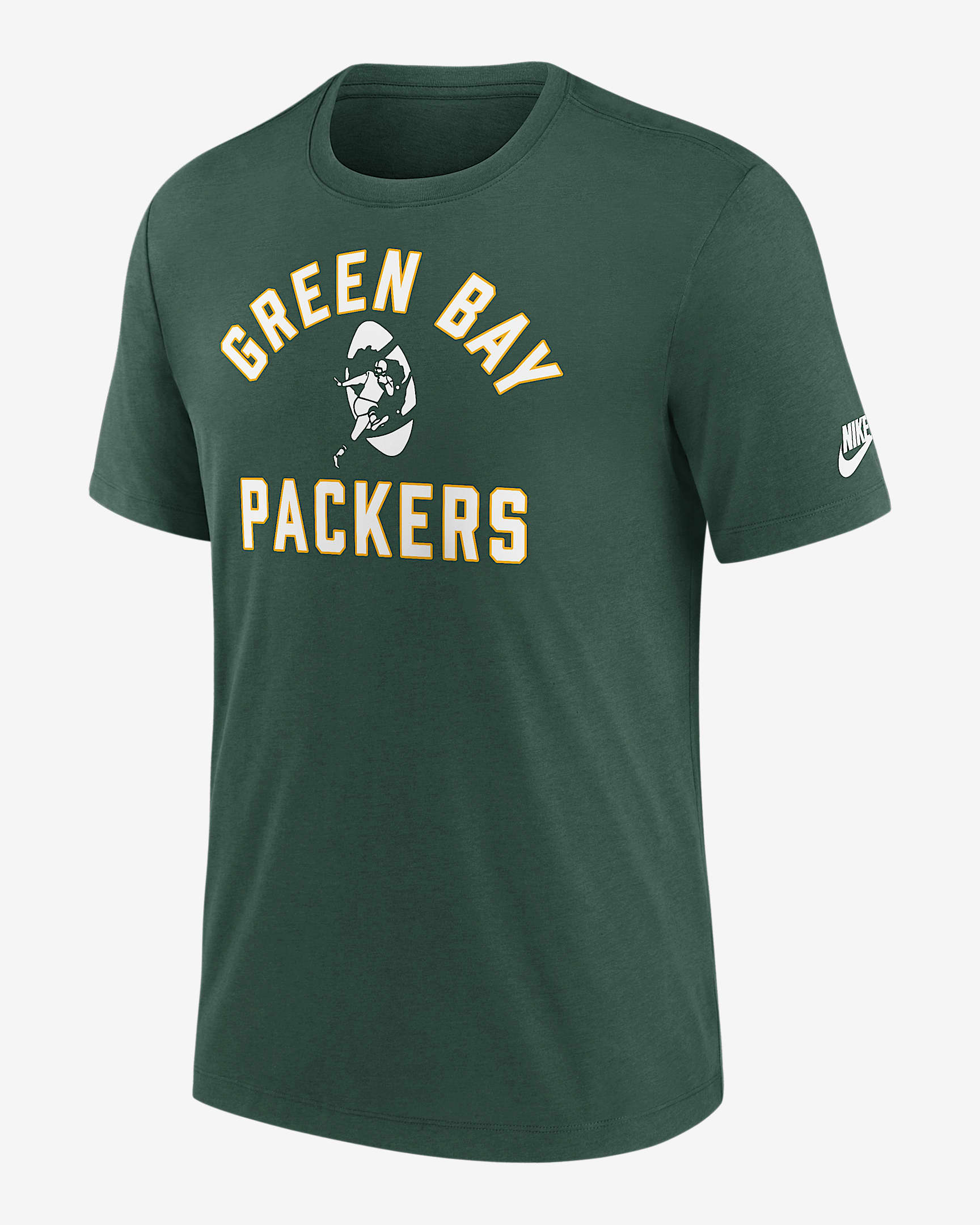 Green Bay Packers Favorable Timeline Men's Nike NFL T-Shirt - Green
