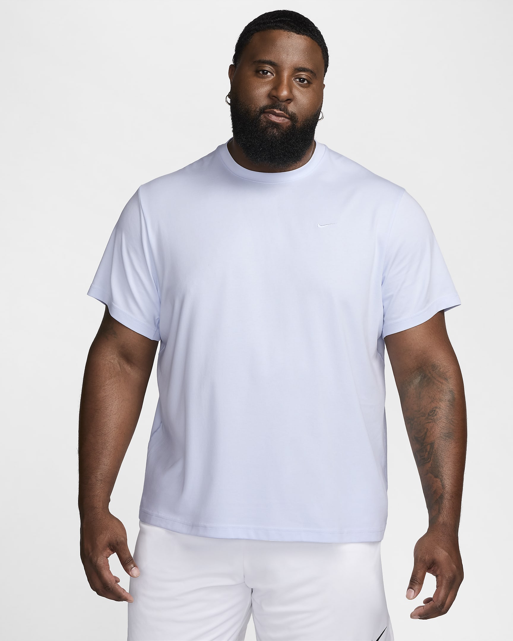 Camisola versátil de manga curta Dri-FIT Nike Primary para homem - Cinzento Football/Cinzento Football