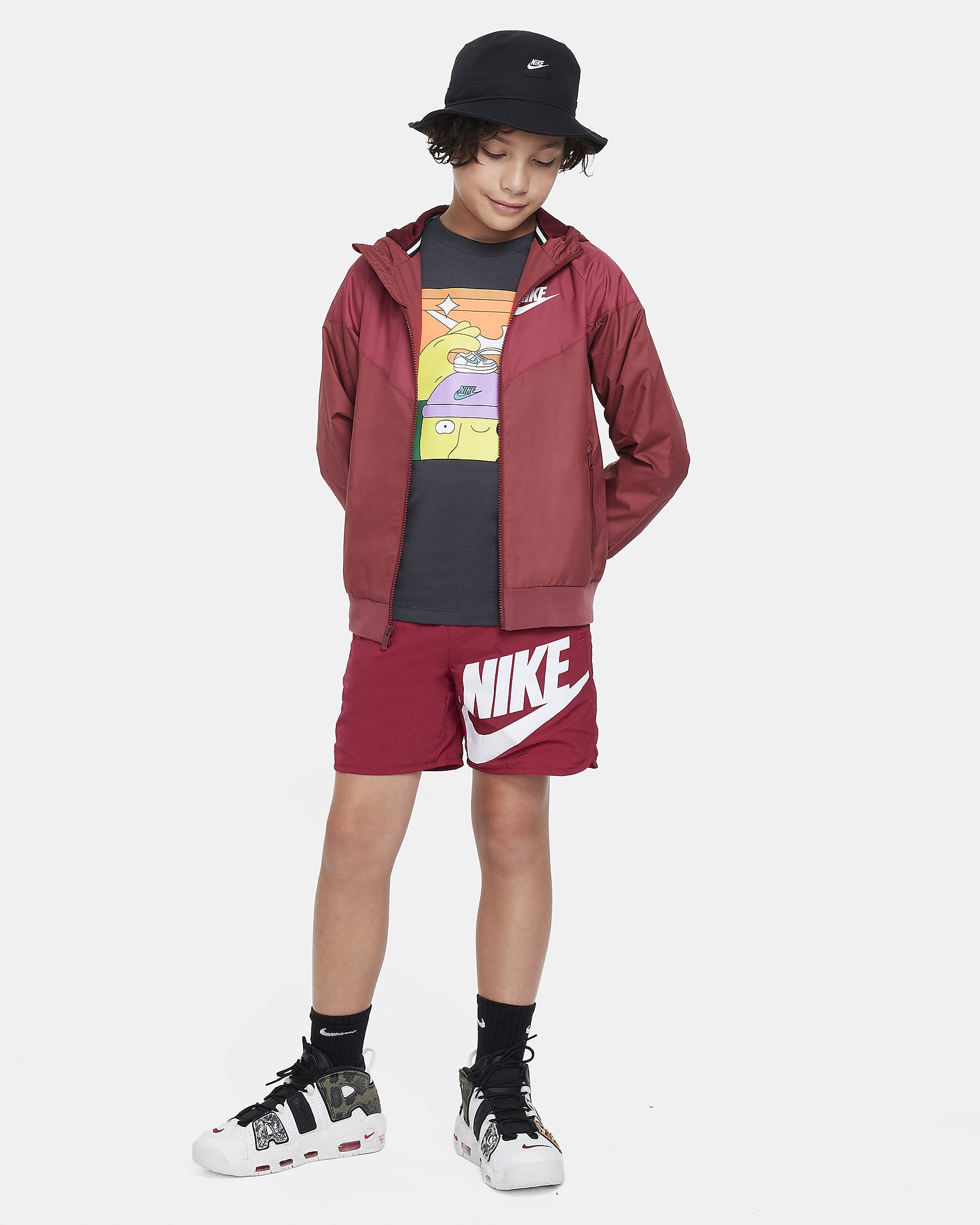 Save 50% on Nike Sportswear Windrunner Big Kids’ (Boys’) Loose Hip-Length Hooded Jacket @ Nike US Save 50% on Nike Sportswear Windrunner Big Kids’ (Boys’) Loose Hip-Length Hooded Jacket @ Nike US