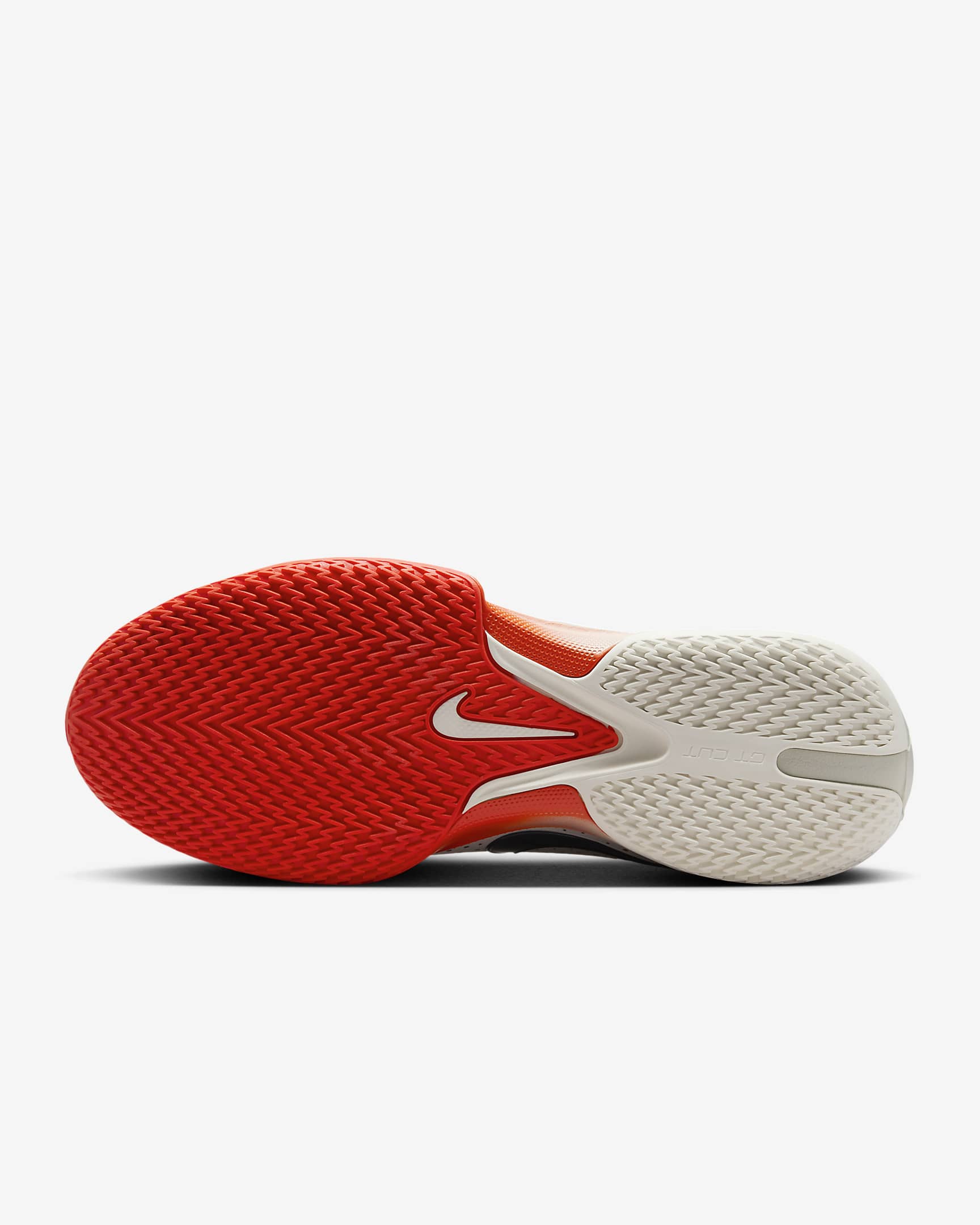 Nike G.T. Cut Cross Basketbol Ayakkabısı - Light Bone/Picante Red/Sail/Iron Grey