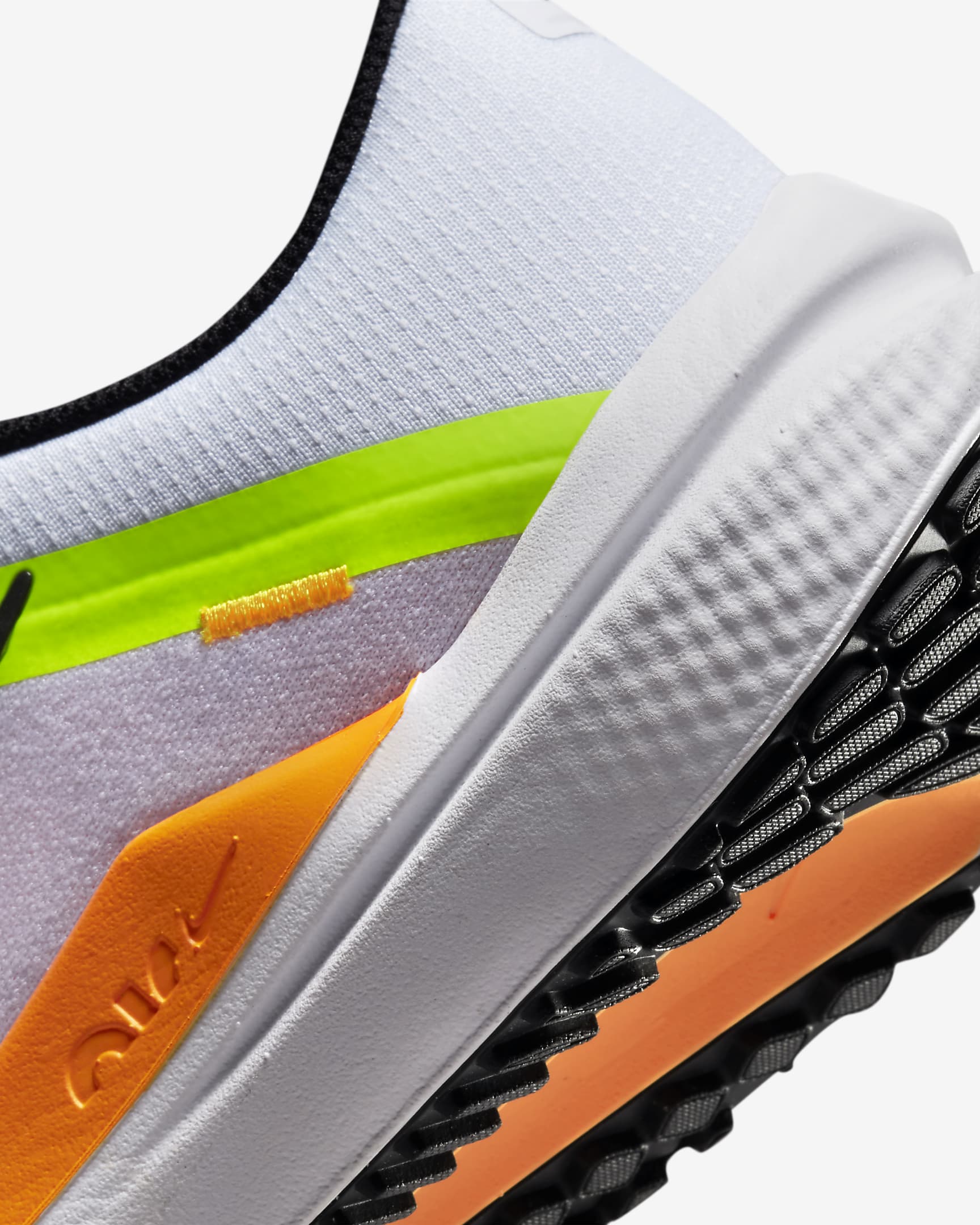 Nike Winflo 10 Men's Road Running Shoes - White/Volt/Laser Orange/Black