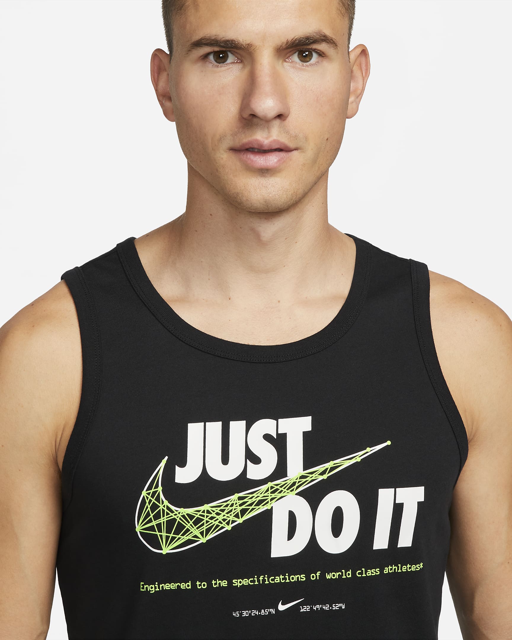 Nike Dri-FIT Men's Fitness Tank Top - Black