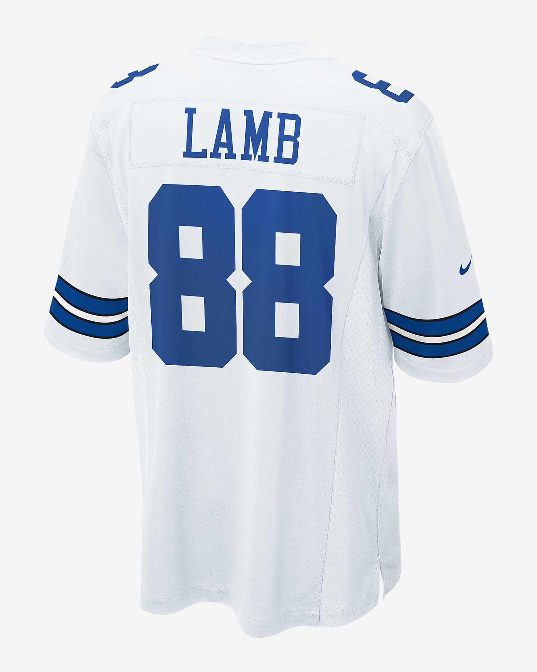 Camiseta de fútbol americano Game para hombre NFL Dallas Cowboys (Ceedee Lamb) - Blanco