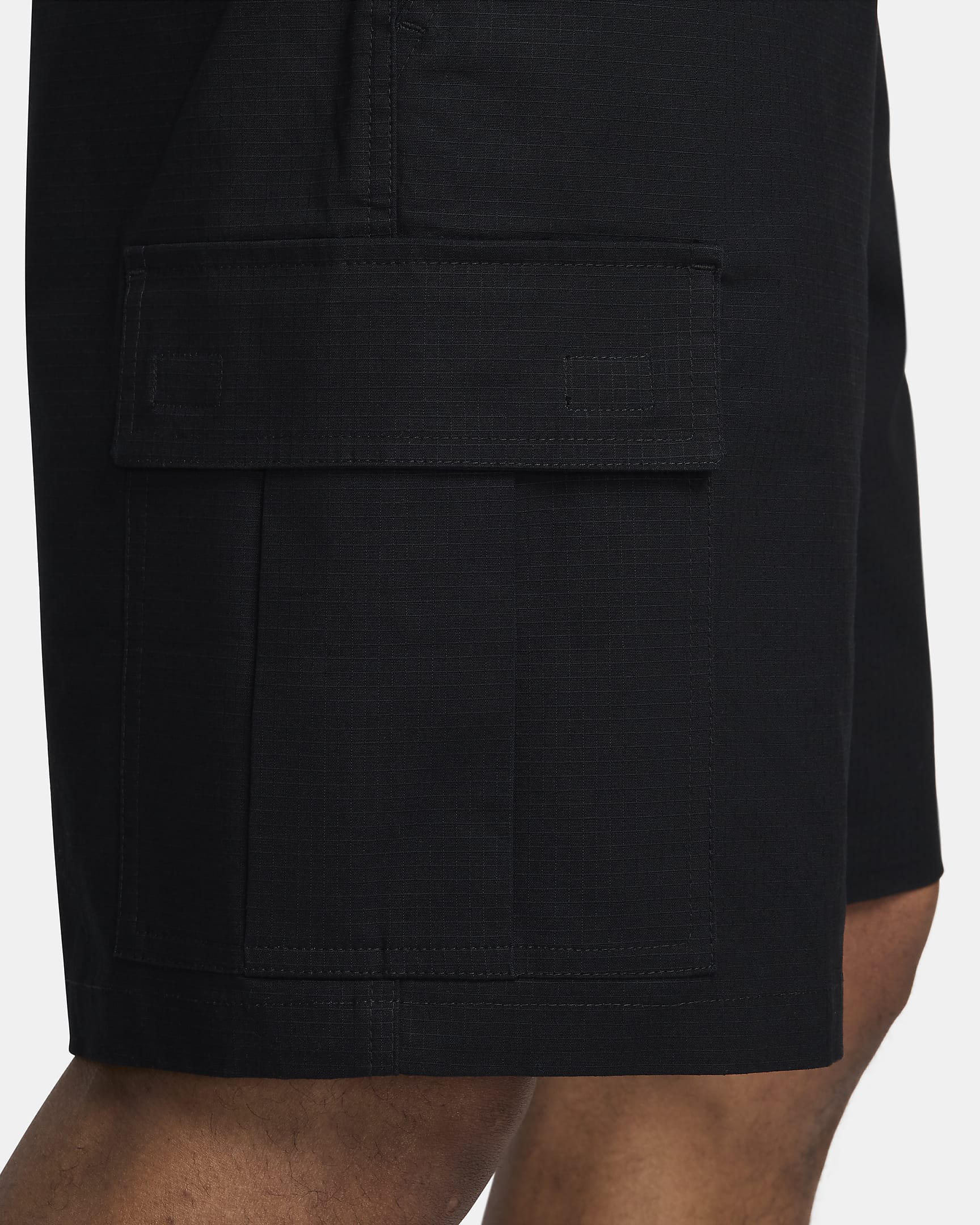 Nike Club Men's Woven Cargo Shorts - Black/Black