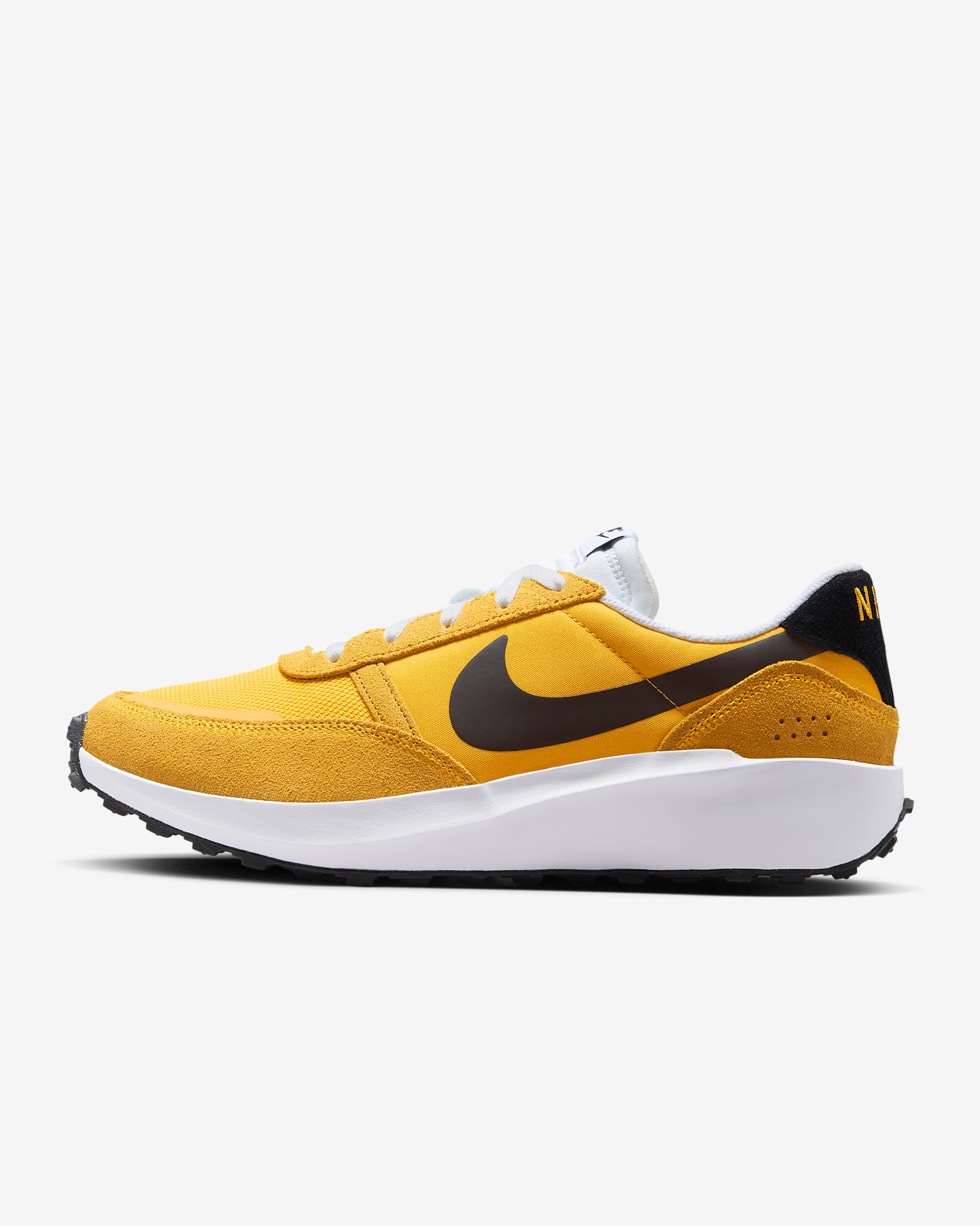 Calzado para hombre Nike Waffle Nav - Oro universitario/Blanco/Hoja oro/Negro