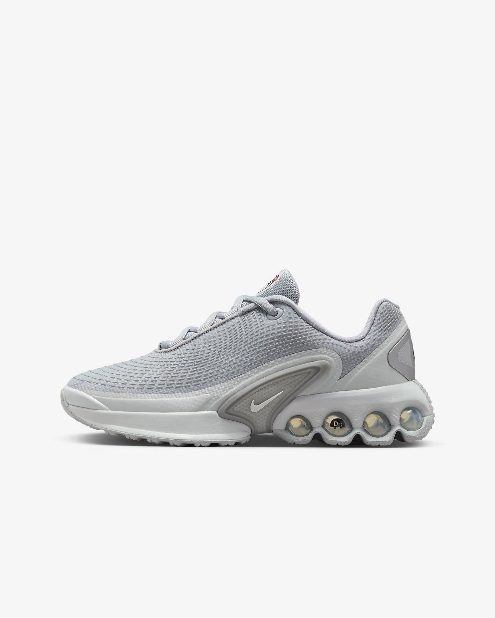 Boty Nike Air Max Dn pro větší děti - Wolf Grey/Sky Grey/Pure Platinum/Pure Platinum