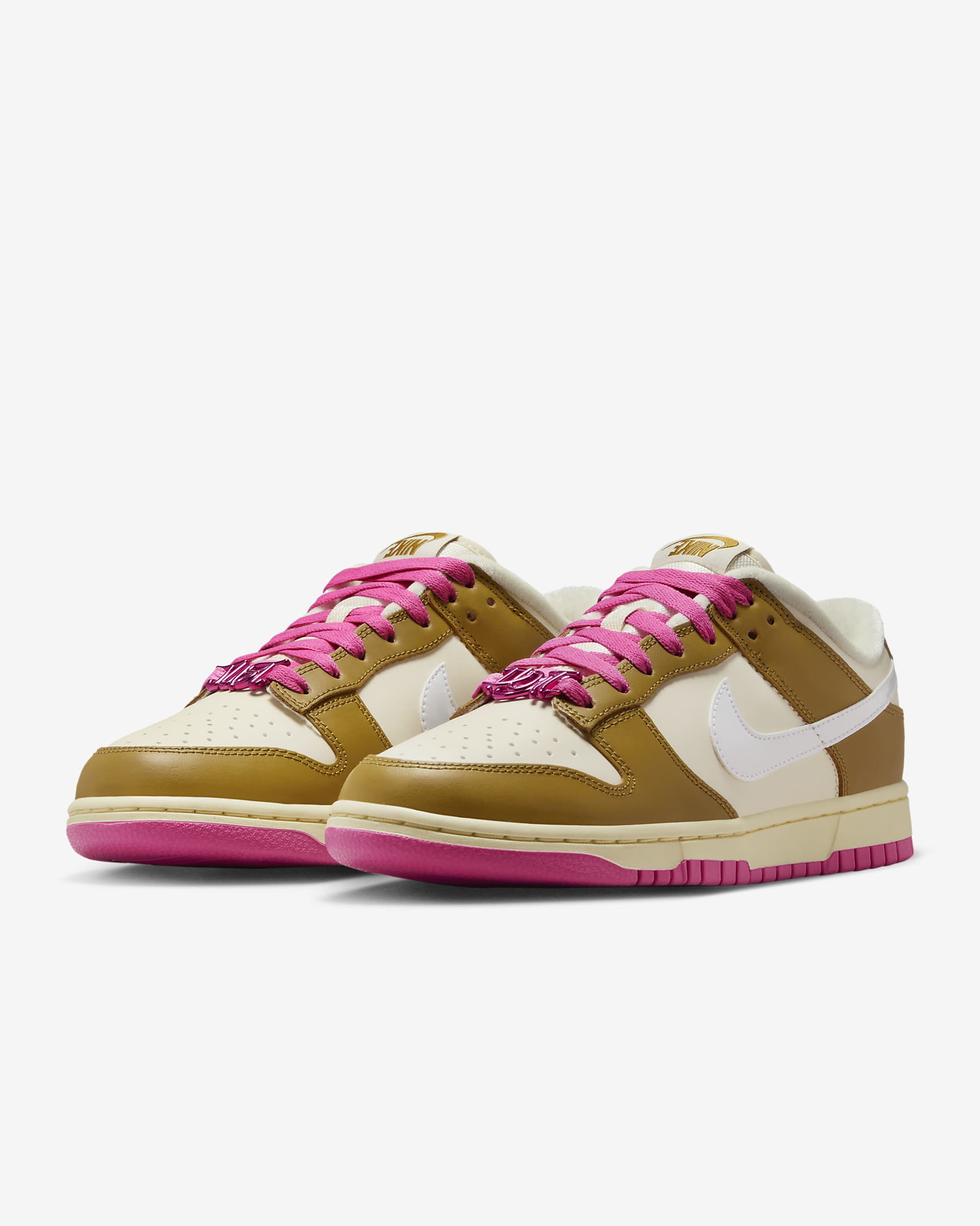 Nike Dunk Low SE Women's Shoes - Bronzine/Playful Pink/Alabaster/Coconut Milk