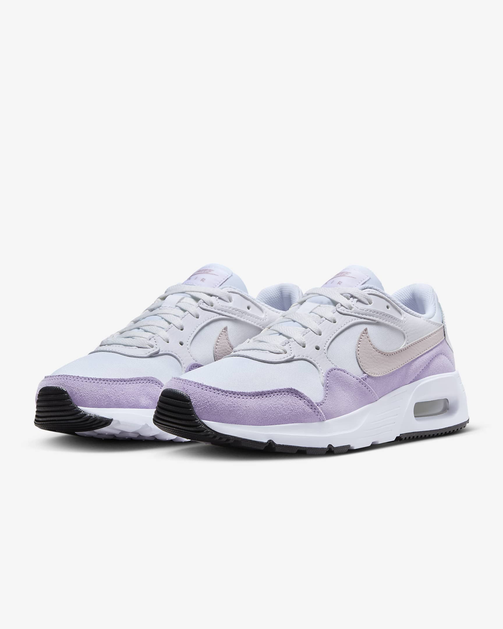 Nike Air Max SC-sko til kvinder - hvid/Violet Mist/sort/Platinum Violet