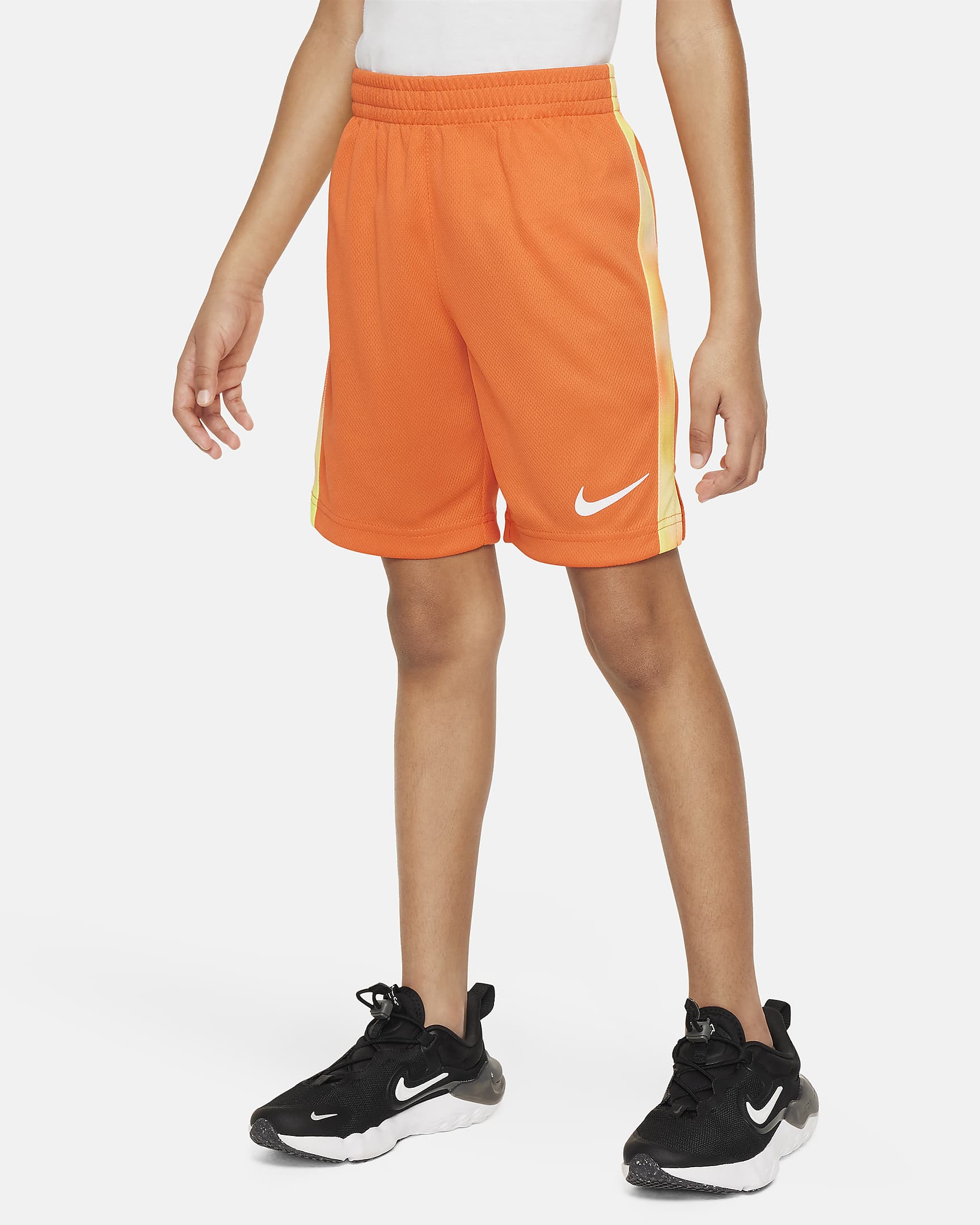 Nike Hazy Rays Younger Kids' Shorts Set - Safety Orange