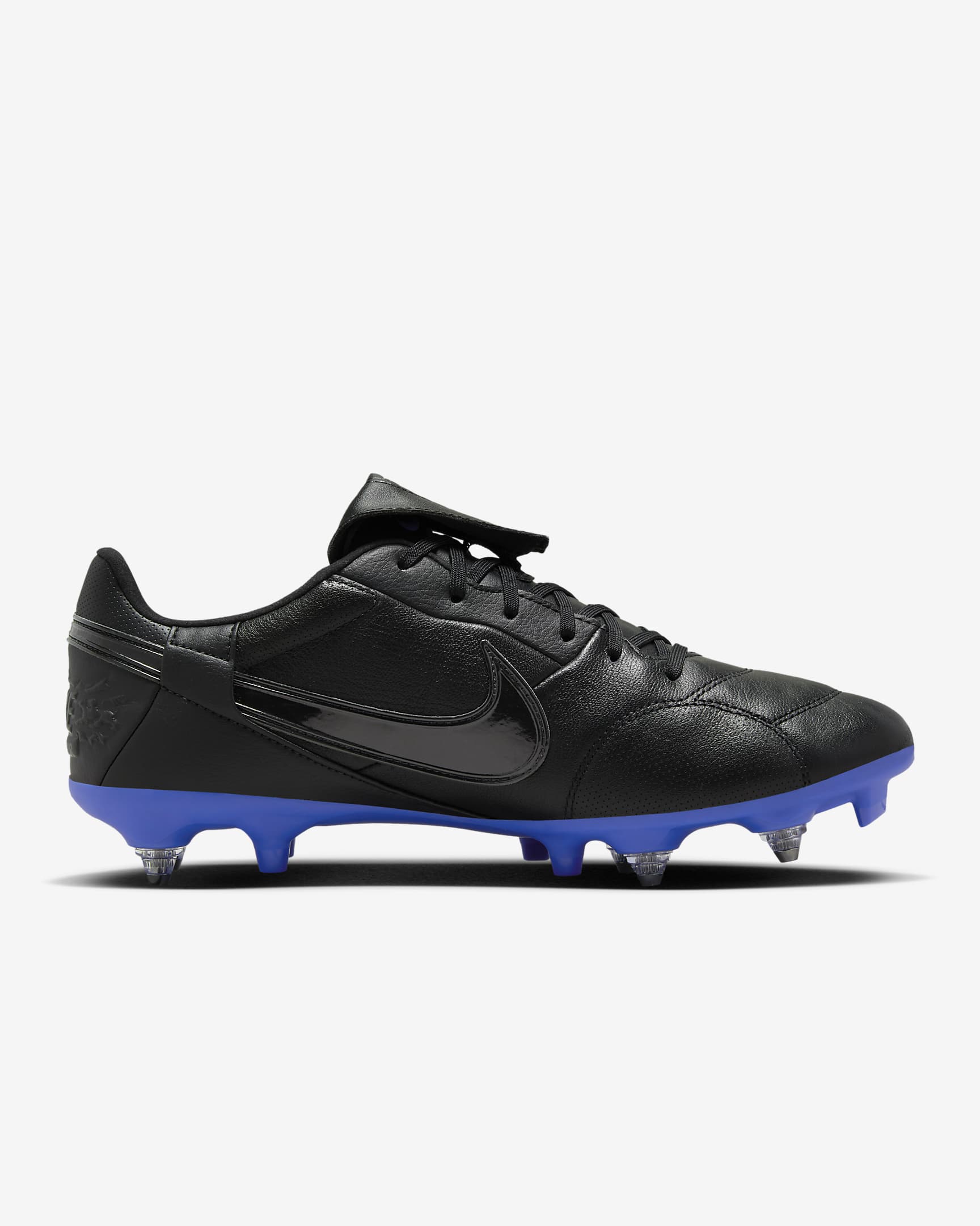 NikePremier 3 Soft-Ground Low-Top Football Boot - Black/Hyper Royal/Black