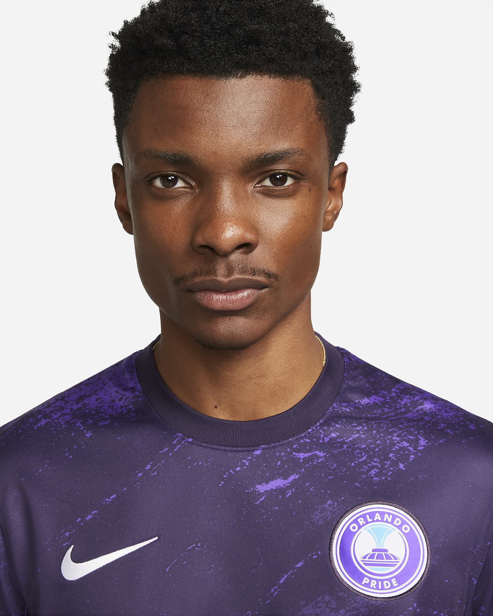 Jersey de fútbol Nike DriFIT para hombre del Orlando Pride local 2023