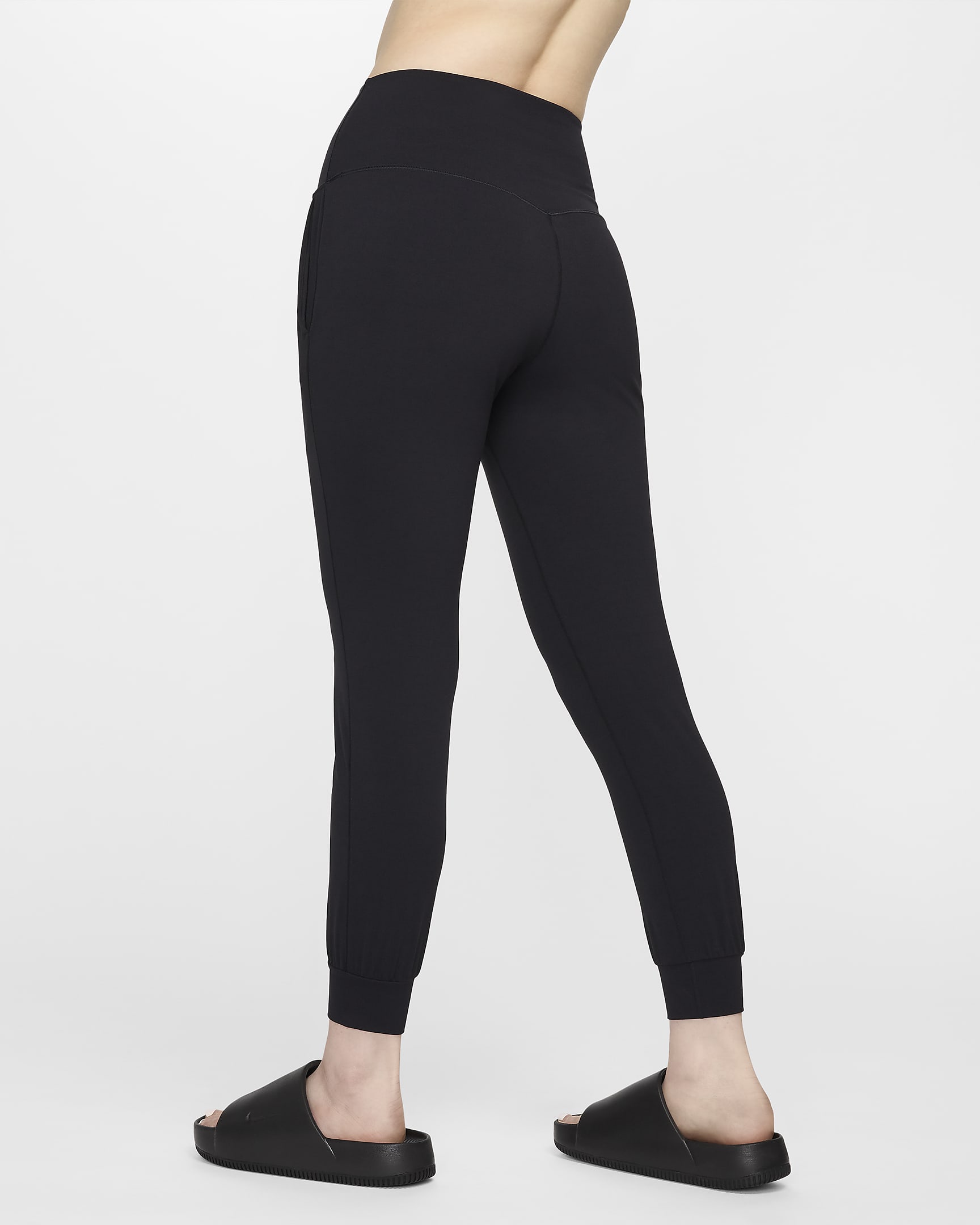 Nike Zenvy Women's Dri-FIT High-Waisted Joggers - Black/Black