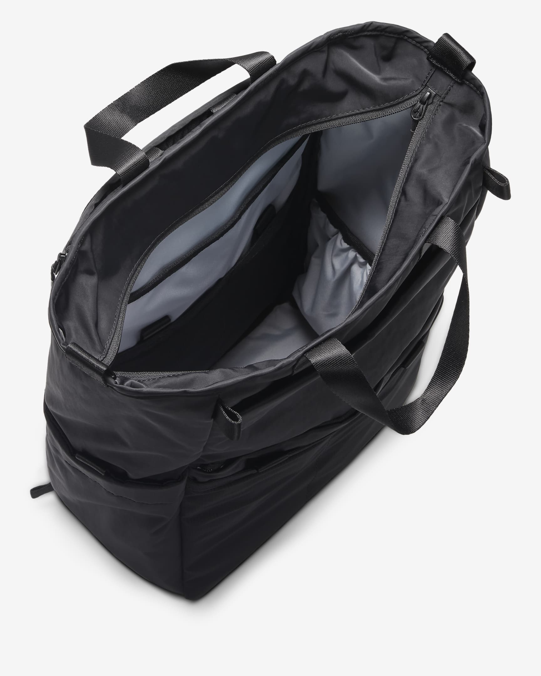 Pañalera convertible Nike (M) (maternidad) (25 L) - Negro/Negro/Negro