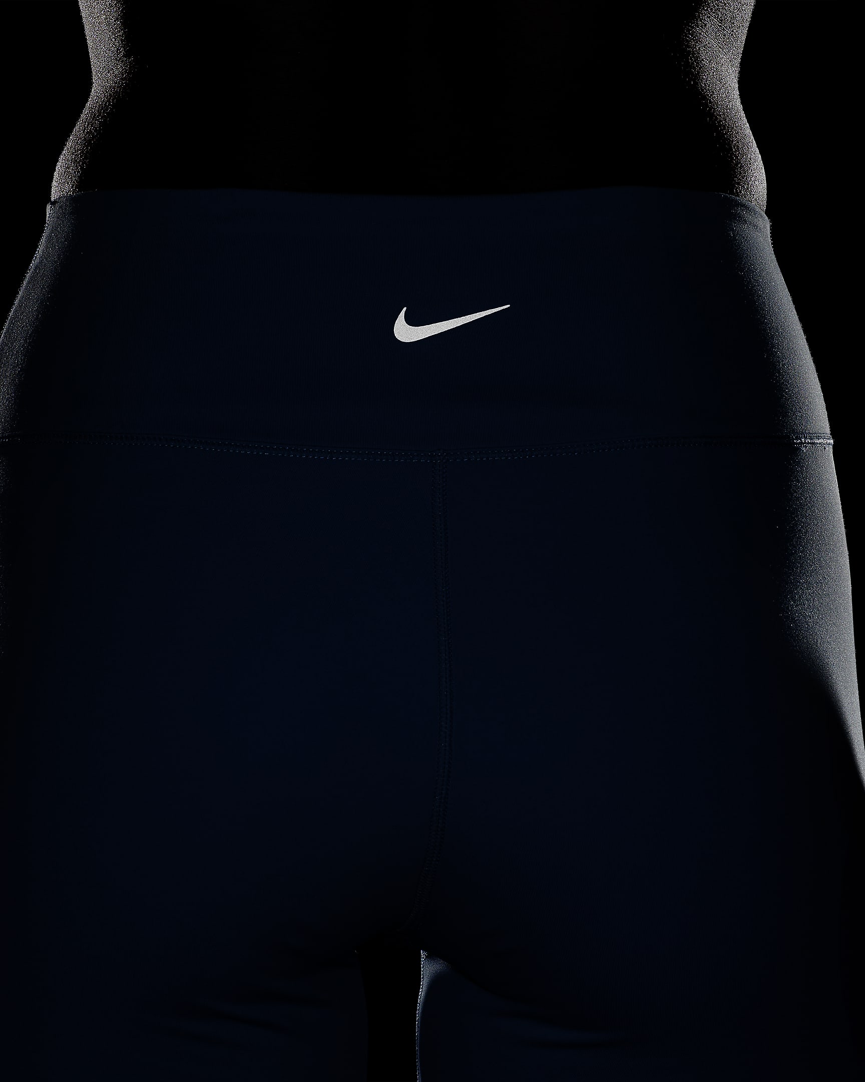 Nike One Women's High-Waisted 20.5cm (approx.) Biker Shorts - Light Armoury Blue/Black