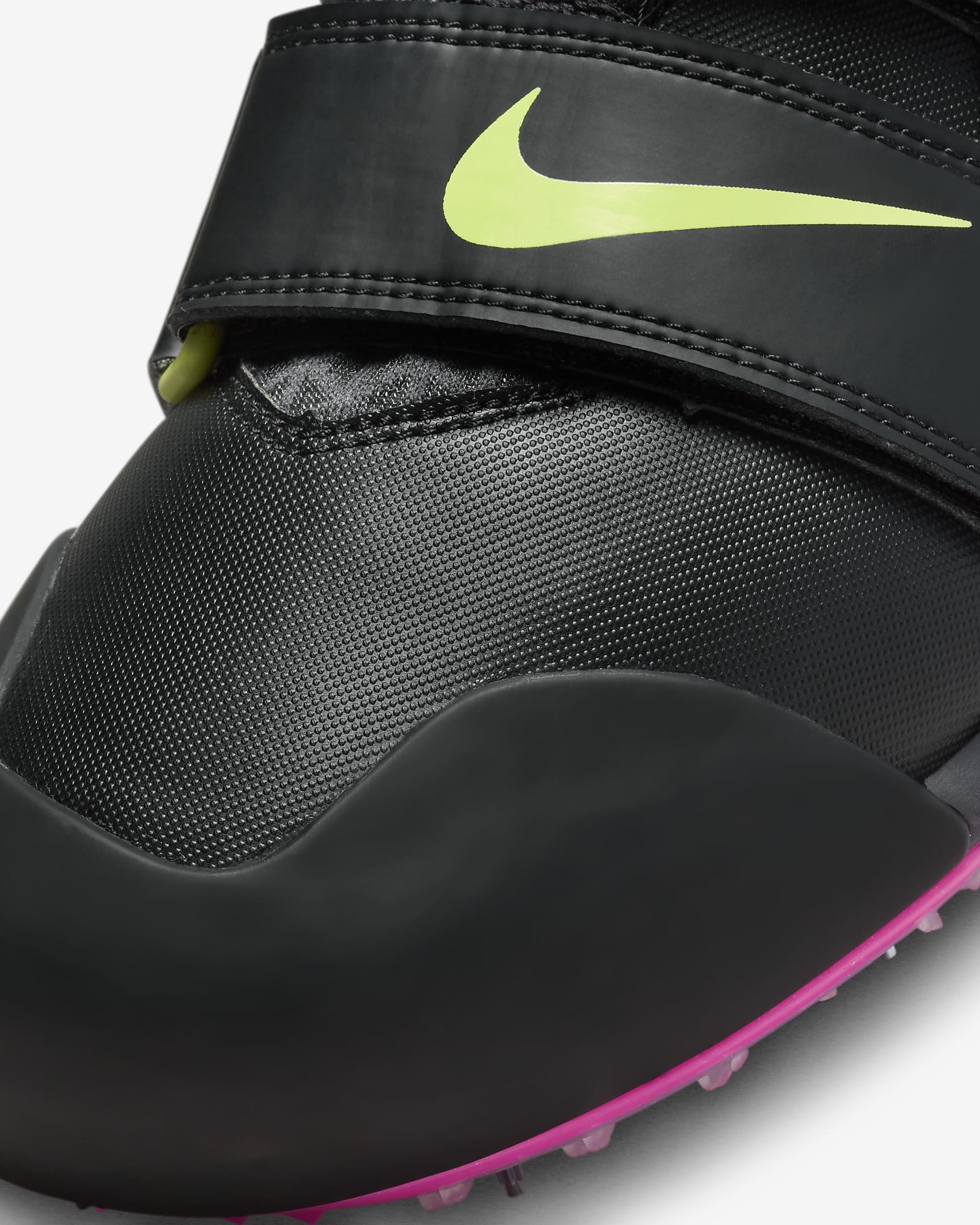 Παπούτσι στίβου για αθλήματα ρίψεων Nike Zoom Javelin Elite 3 - Μαύρο/Anthracite/Light Lemon Twist/Fierce Pink