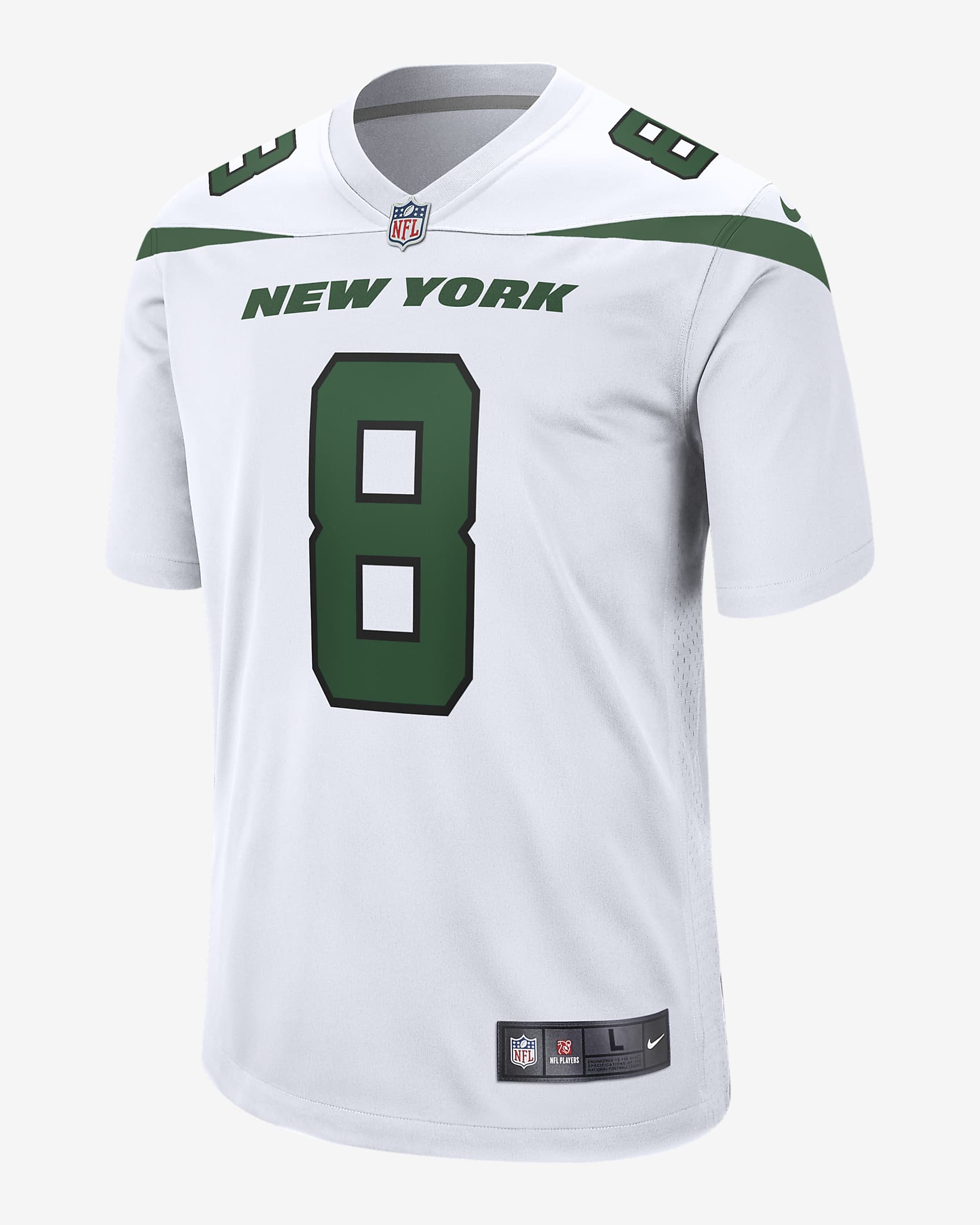 Aaron Rodgers New York Jets Men's Nike NFL Game Football Jersey. Nike.com