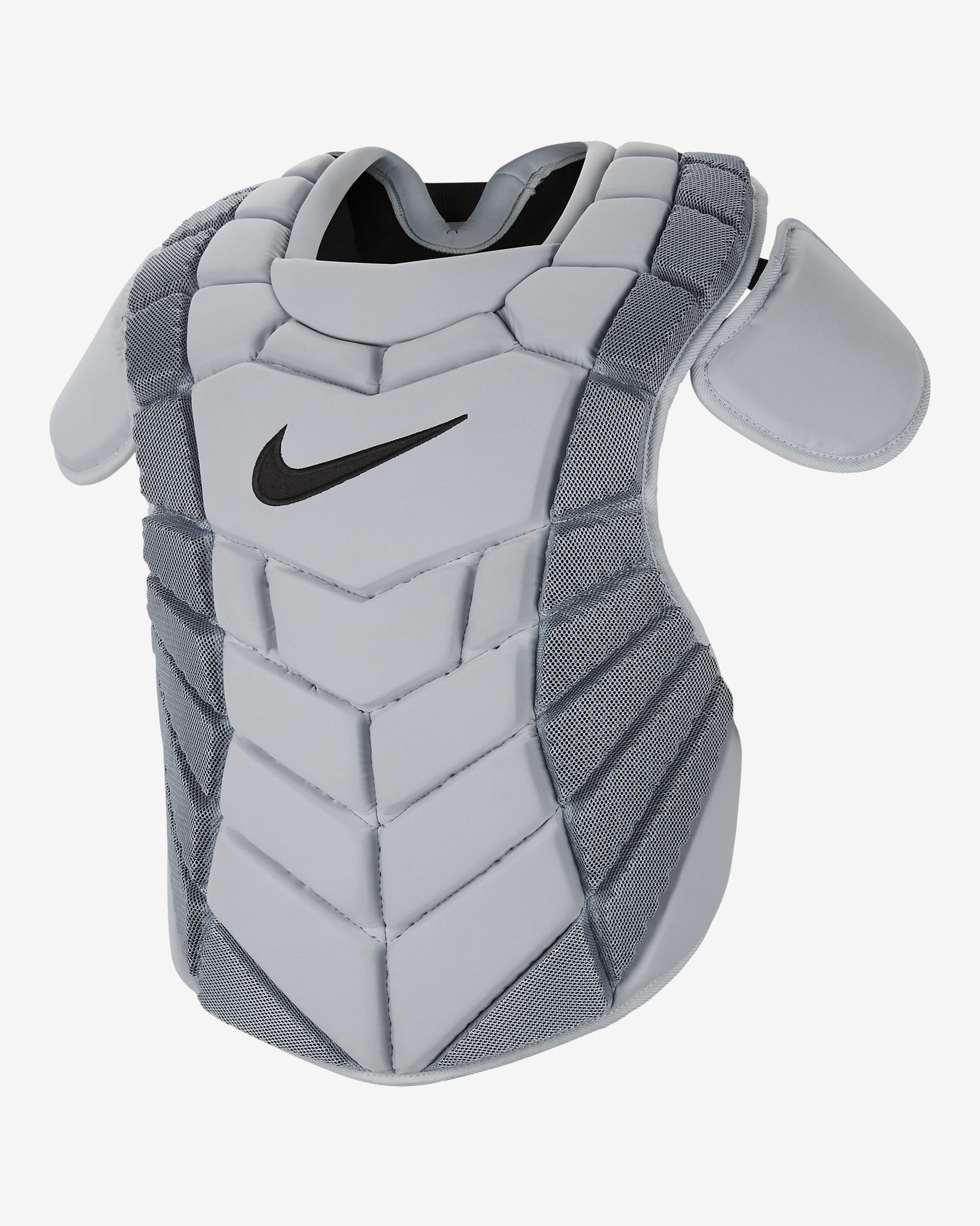 Nike Diamond Elite Baseball Chest Protector - Grey
