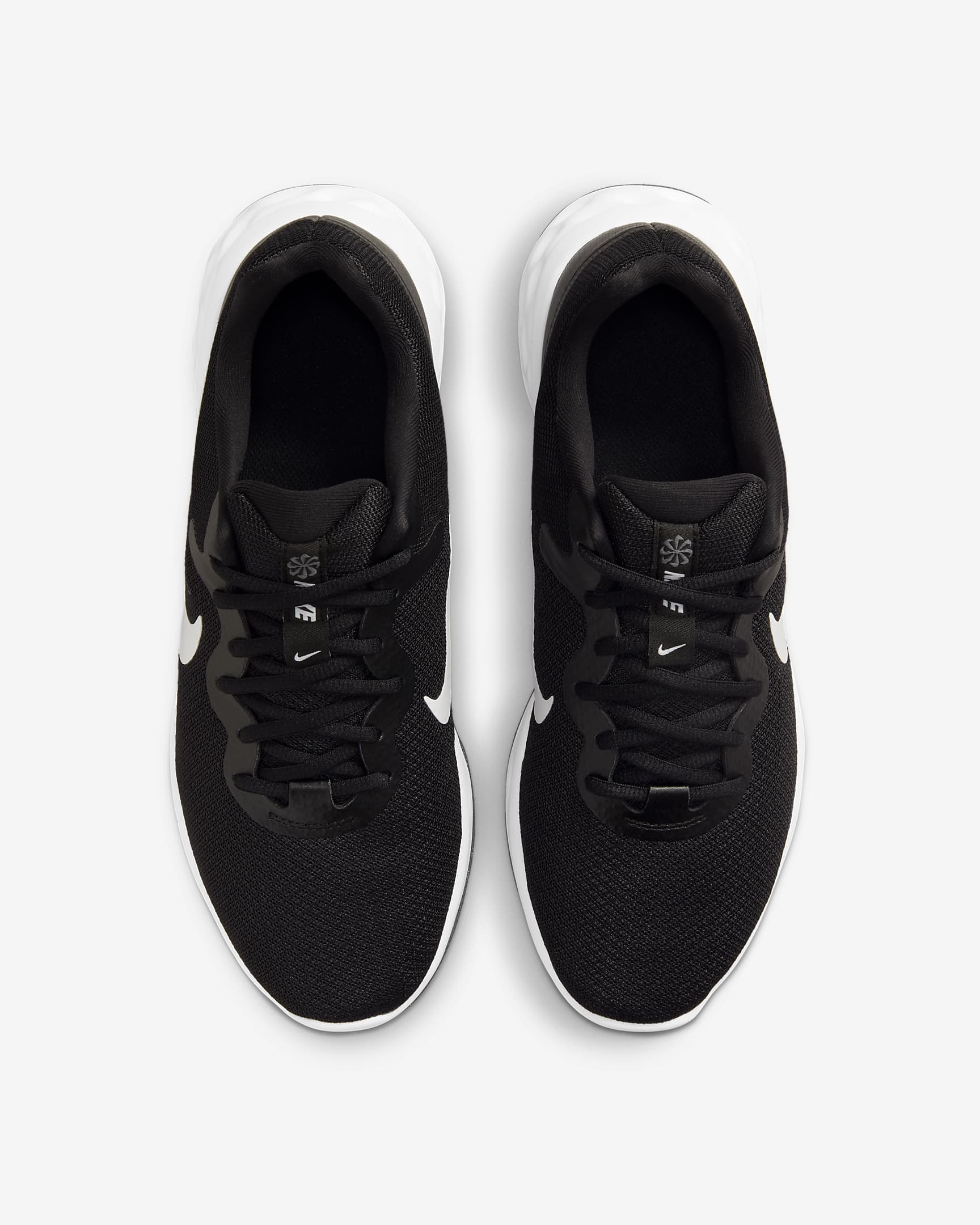 Nike Revolution 6 Men's Road Running Shoes - Black/Iron Grey/White