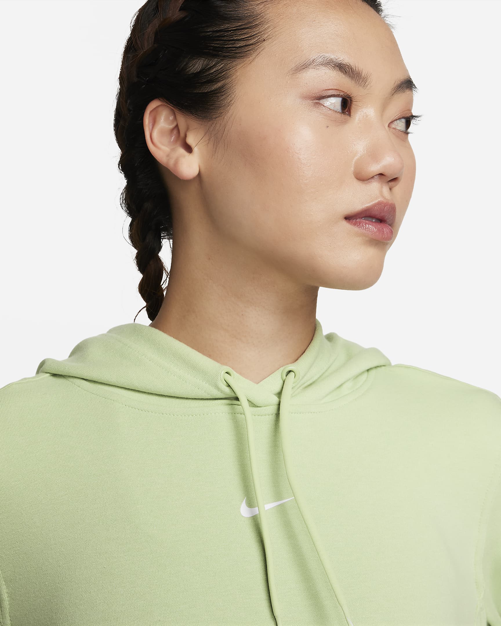 Nike Dri-FIT One Women's Pullover French Terry Hoodie. Nike IN