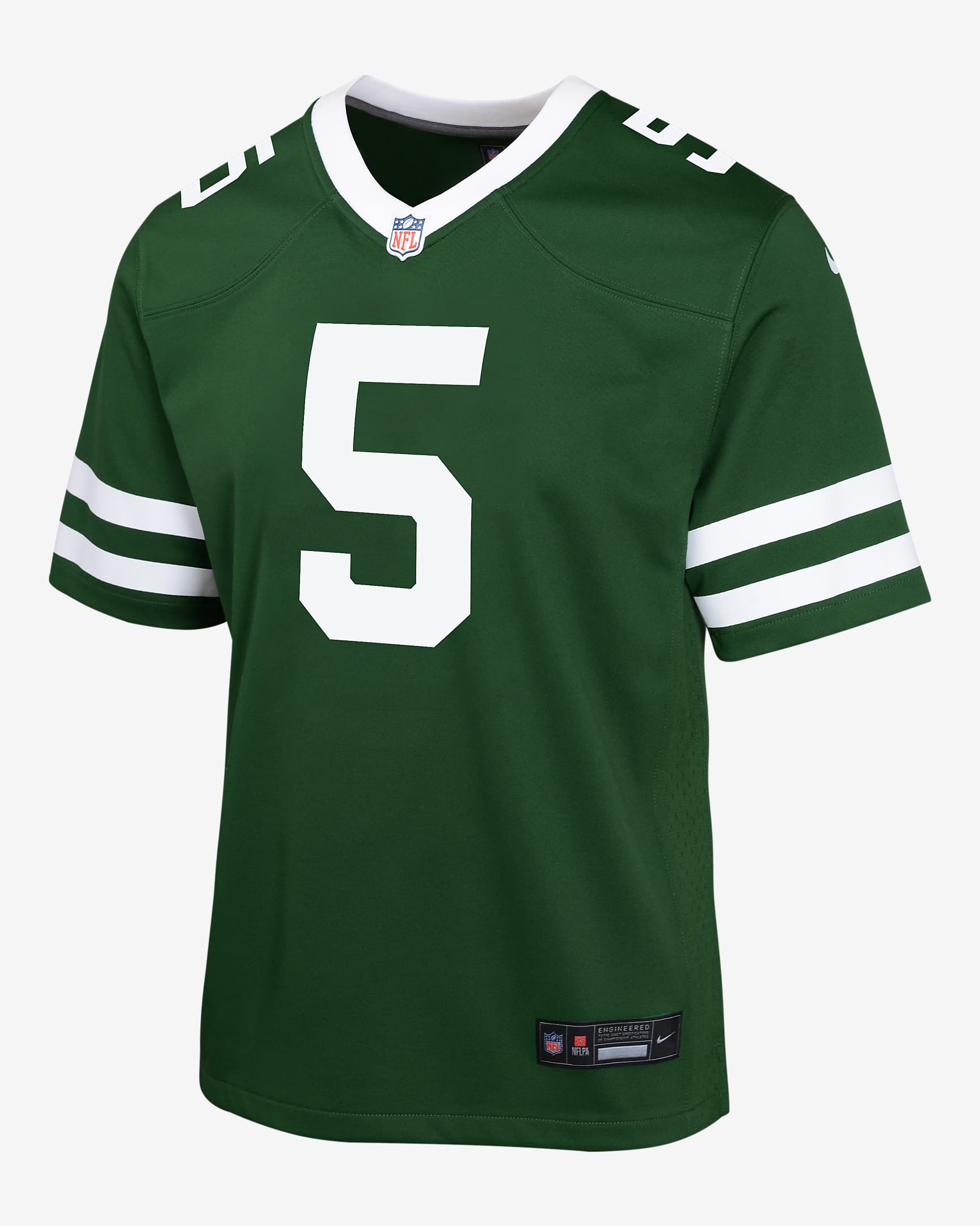 Garrett Wilson New York Jets Big Kids' Nike NFL Game Jersey - Green