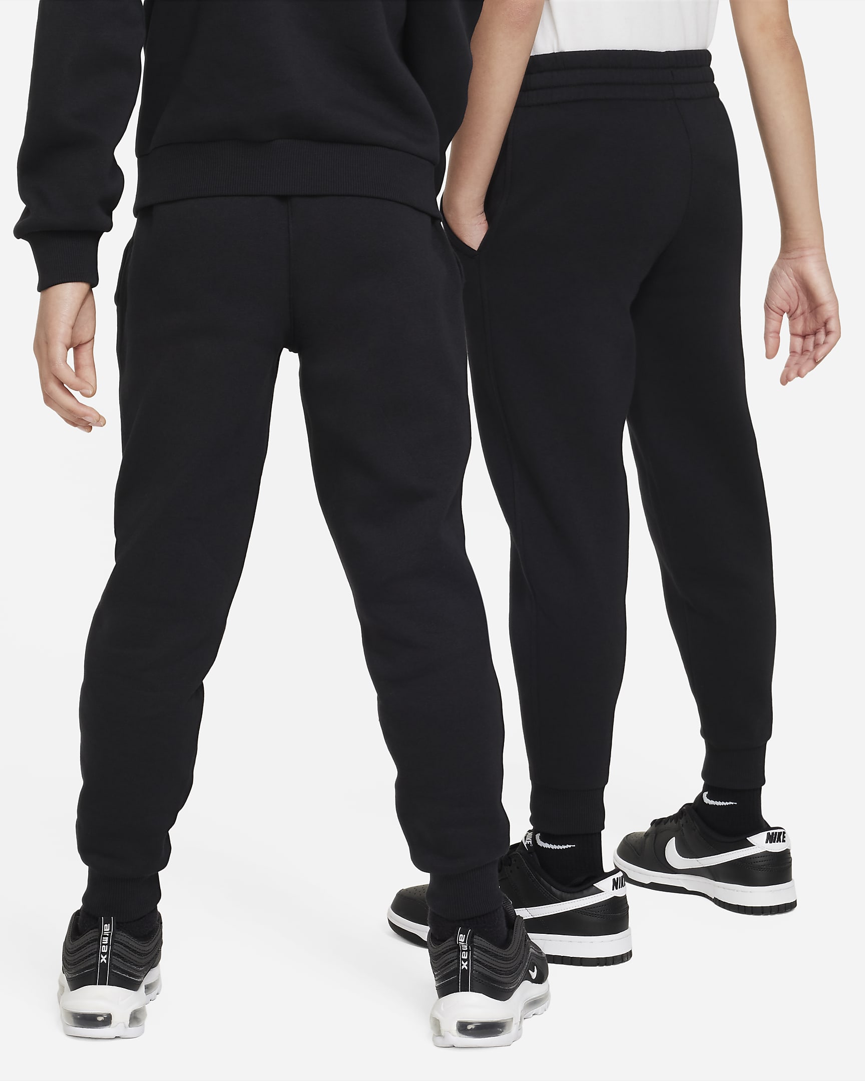 Nike Sportswear Club Fleece Jogger für ältere Kinder - Schwarz/Weiß