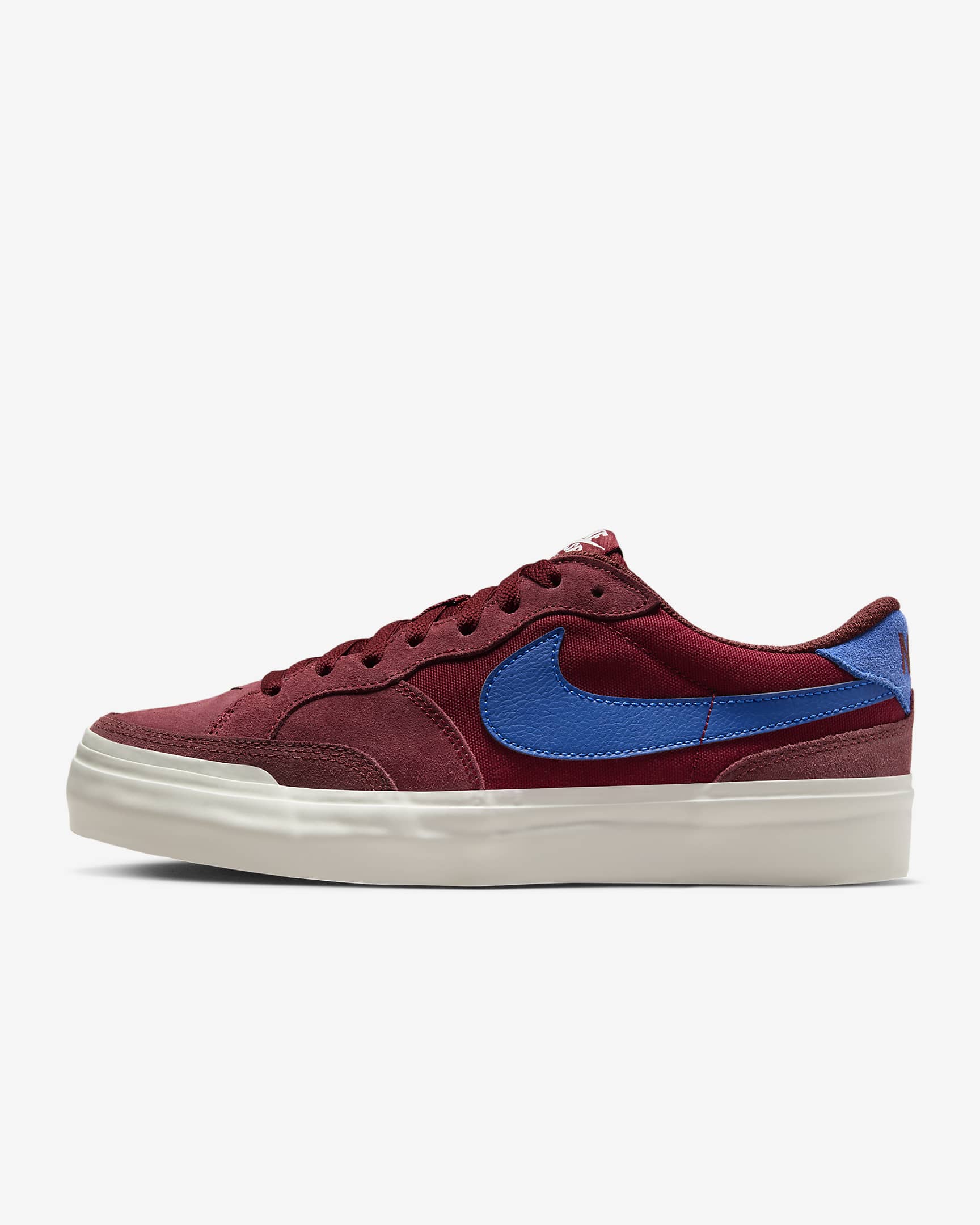 Nike SB Zoom Pogo Plus Skate Shoes - Team Red/Dark Team Red/Team Red/Hyper Royal