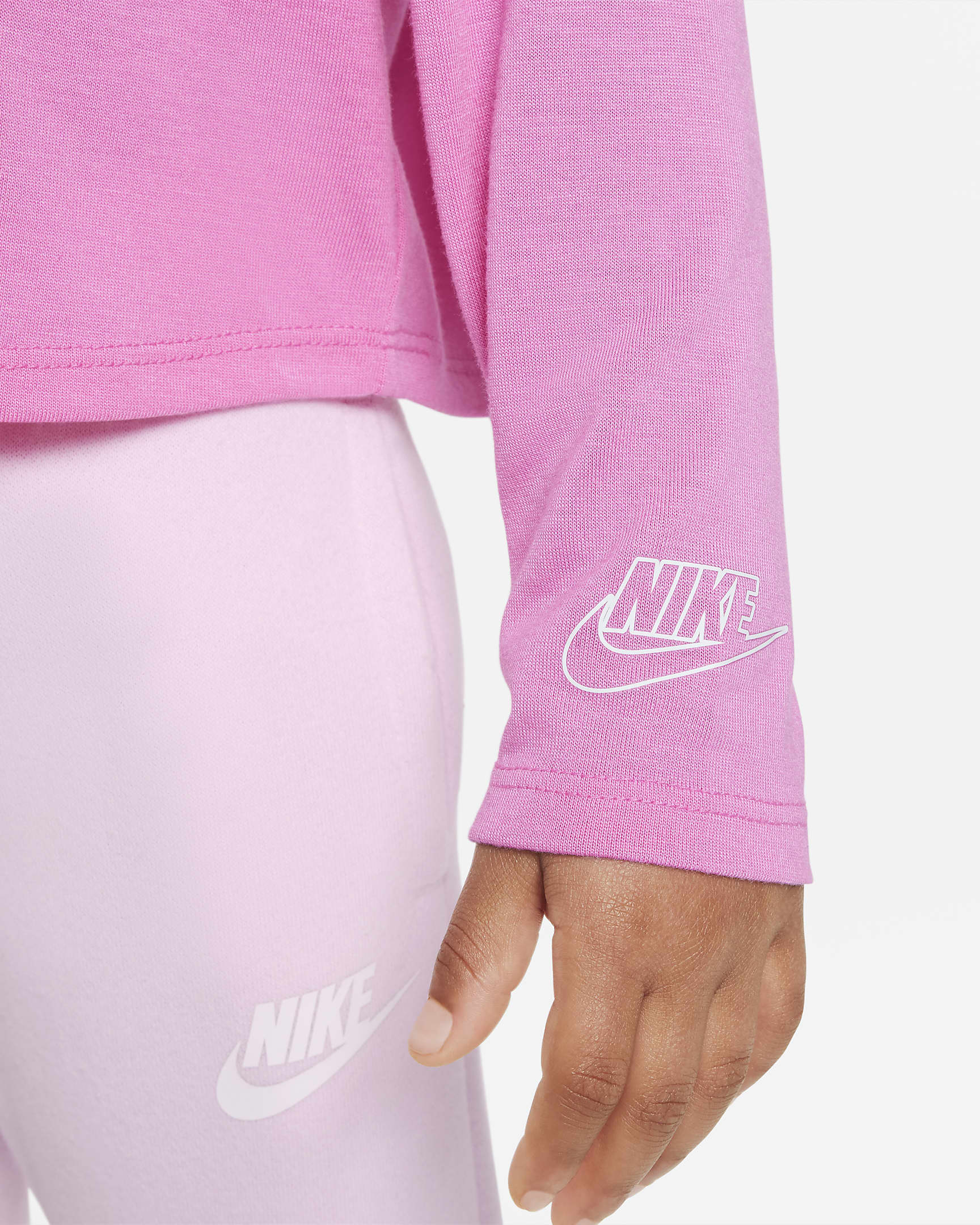 Nike Notebook Print Long Sleeve Knit Top Toddler Top. Nike.com