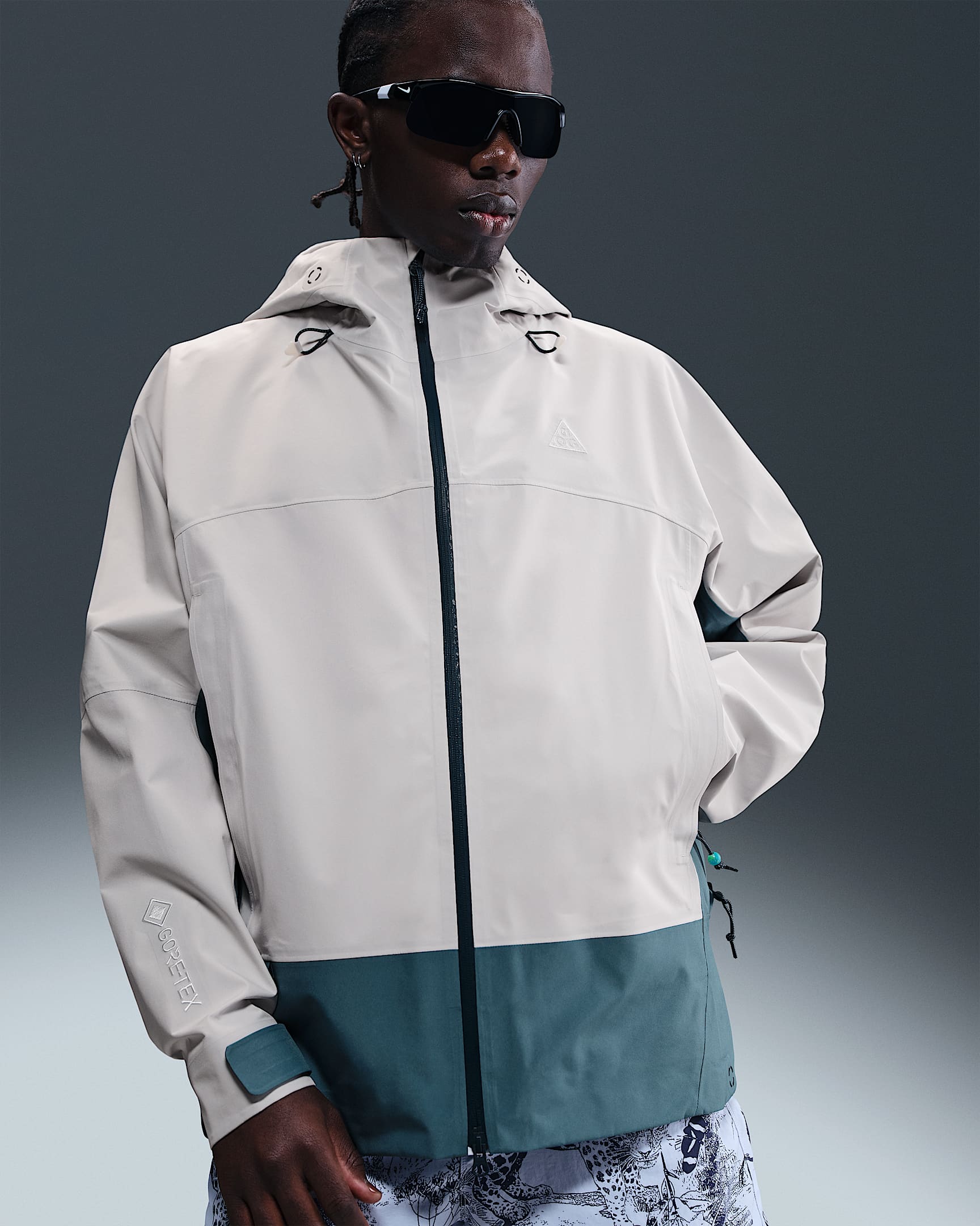 Nike ACG 'Misery Ridge' Storm-FIT ADV GORE-TEX Jacket - Phantom/Smoky Blue/Summit White