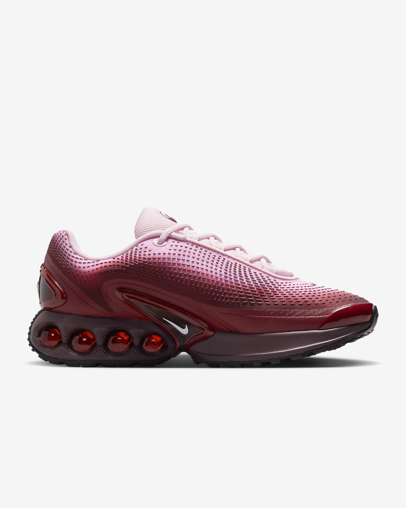 Chaussure Nike Air Max DN pour femme - Team Red/Burgundy Crush/Noir/Pink Foam