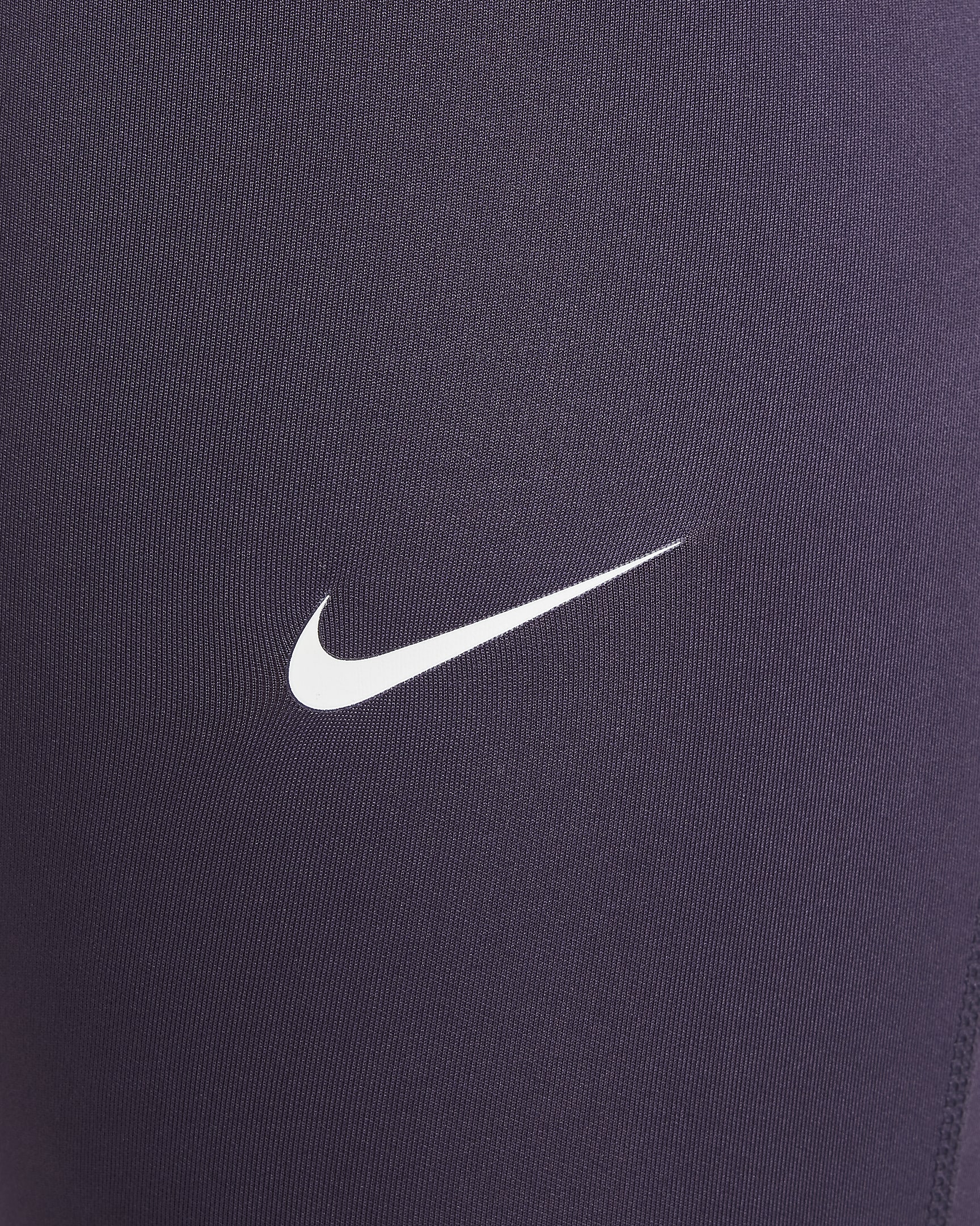 Nike Pro Dri-FIT Older Kids' (Girls') Leggings - Dark Raisin/White