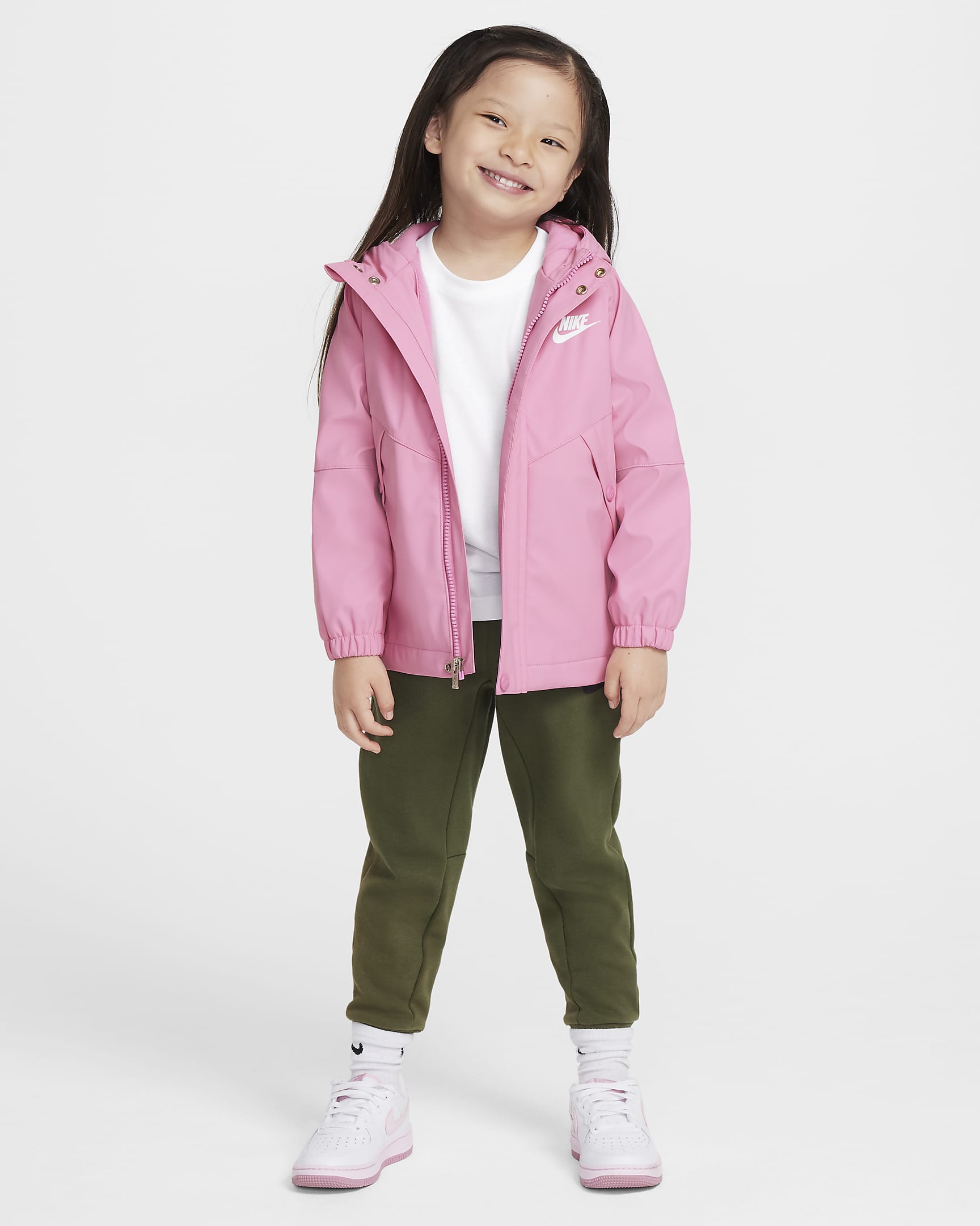 Nike Toddler Rain Jacket - Magic Flamingo