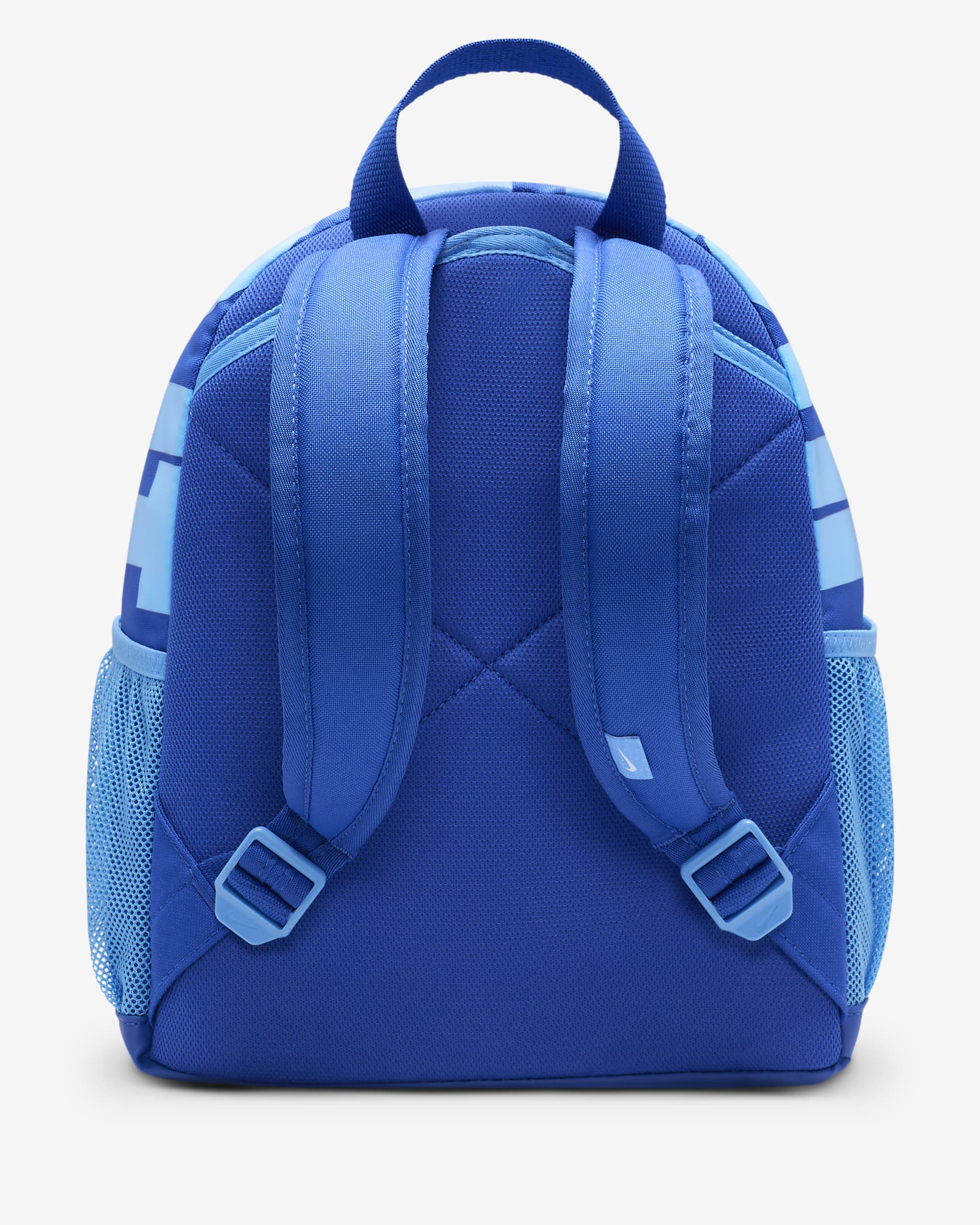 Minimochila Nike Brasilia JDI para criança (11 L) - Game Royal/Azul University/Branco