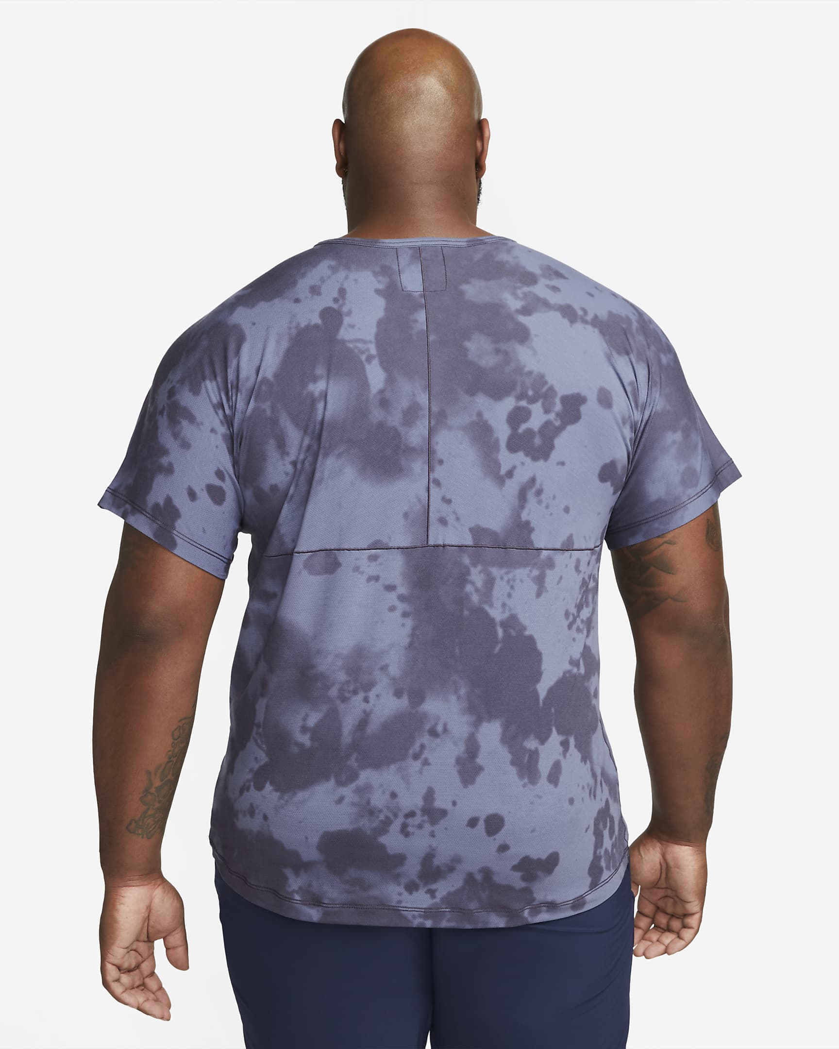 Nike Dri-FIT Men's All-Over Print Short-Sleeve Yoga Top. Nike CA