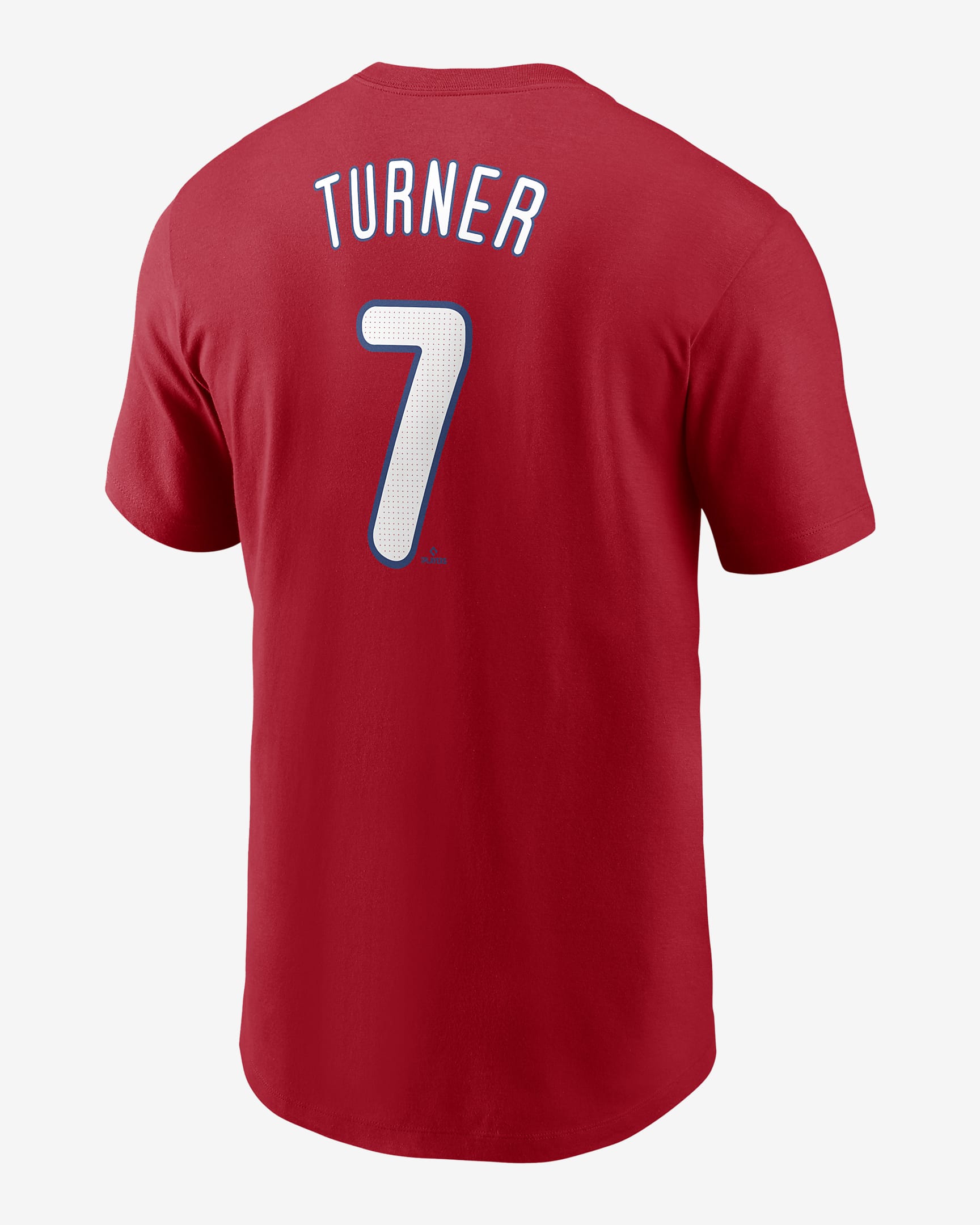 Trea Turner Philadelphia Phillies Fuse Men's Nike MLB T-Shirt - Red