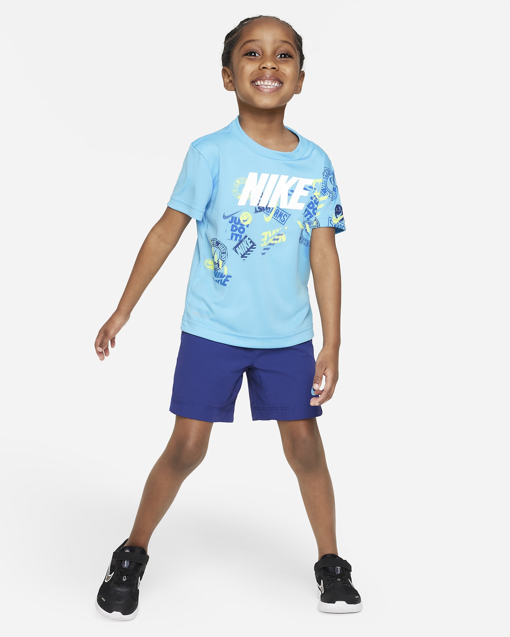 Nike Block Stamp Tee Toddler Dri-FIT T-Shirt. Nike JP