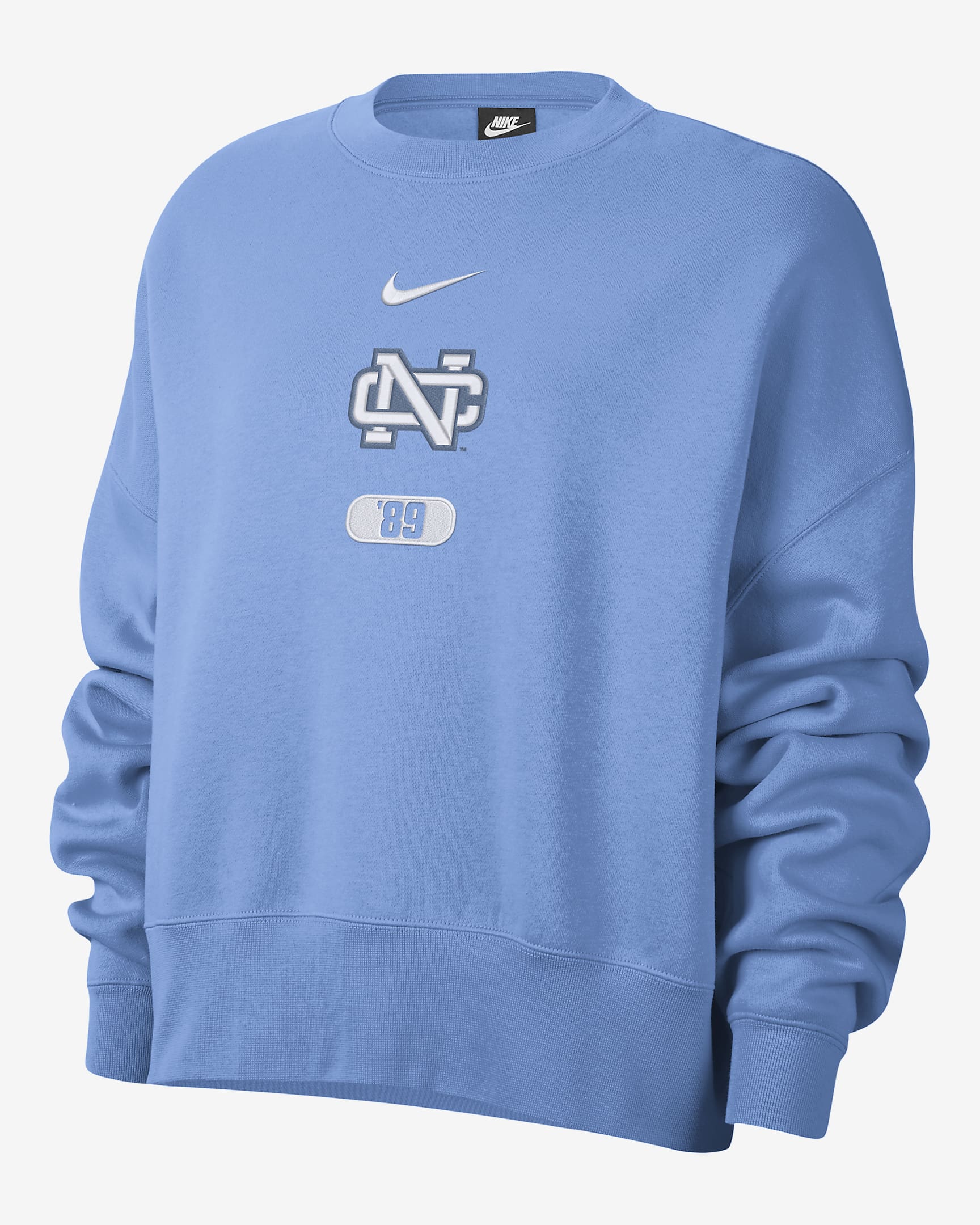 UNC Women's Nike College Crew-Neck Sweatshirt. Nike.com