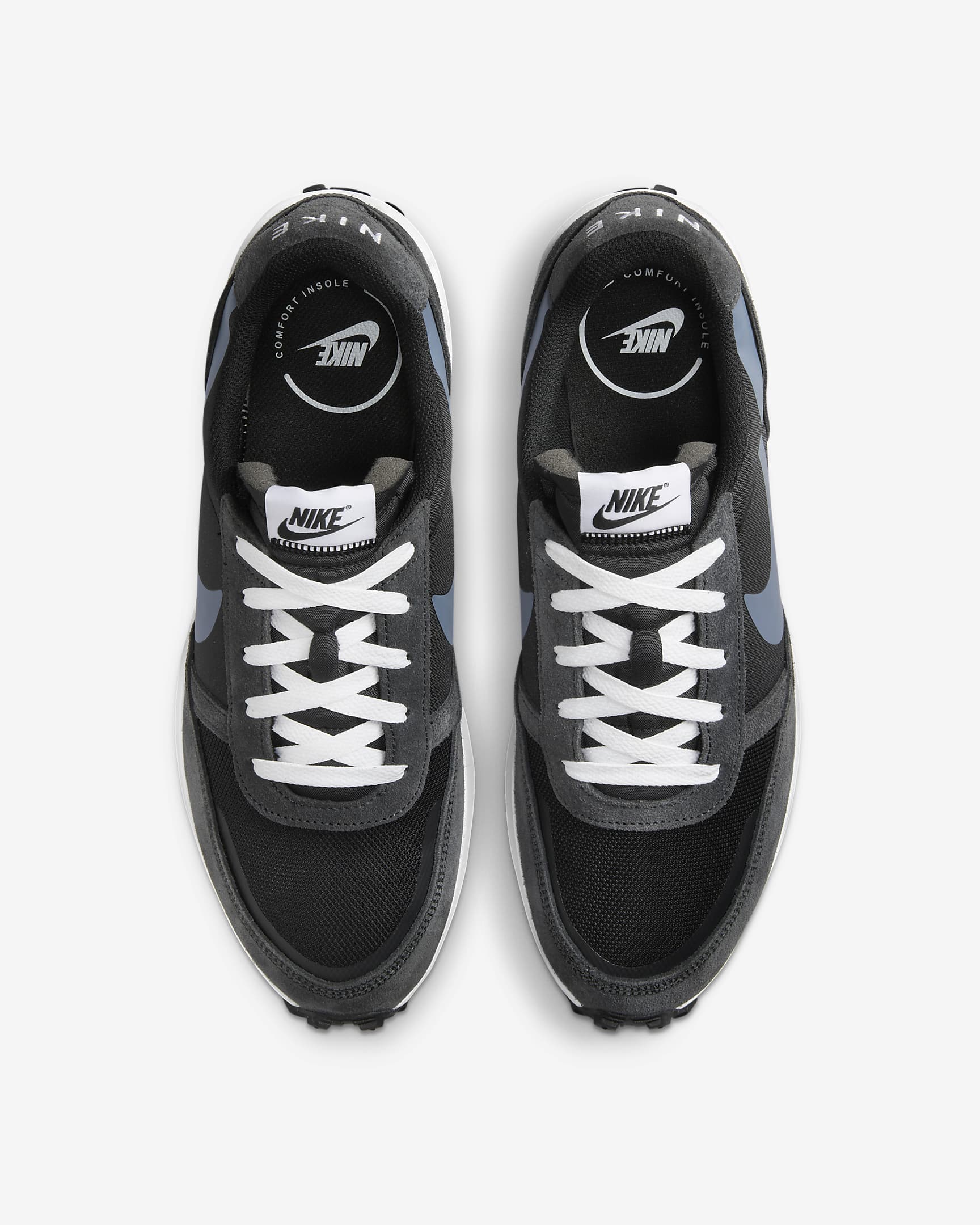 Nike Waffle Nav Men's Shoes - Black/Off-Noir/White