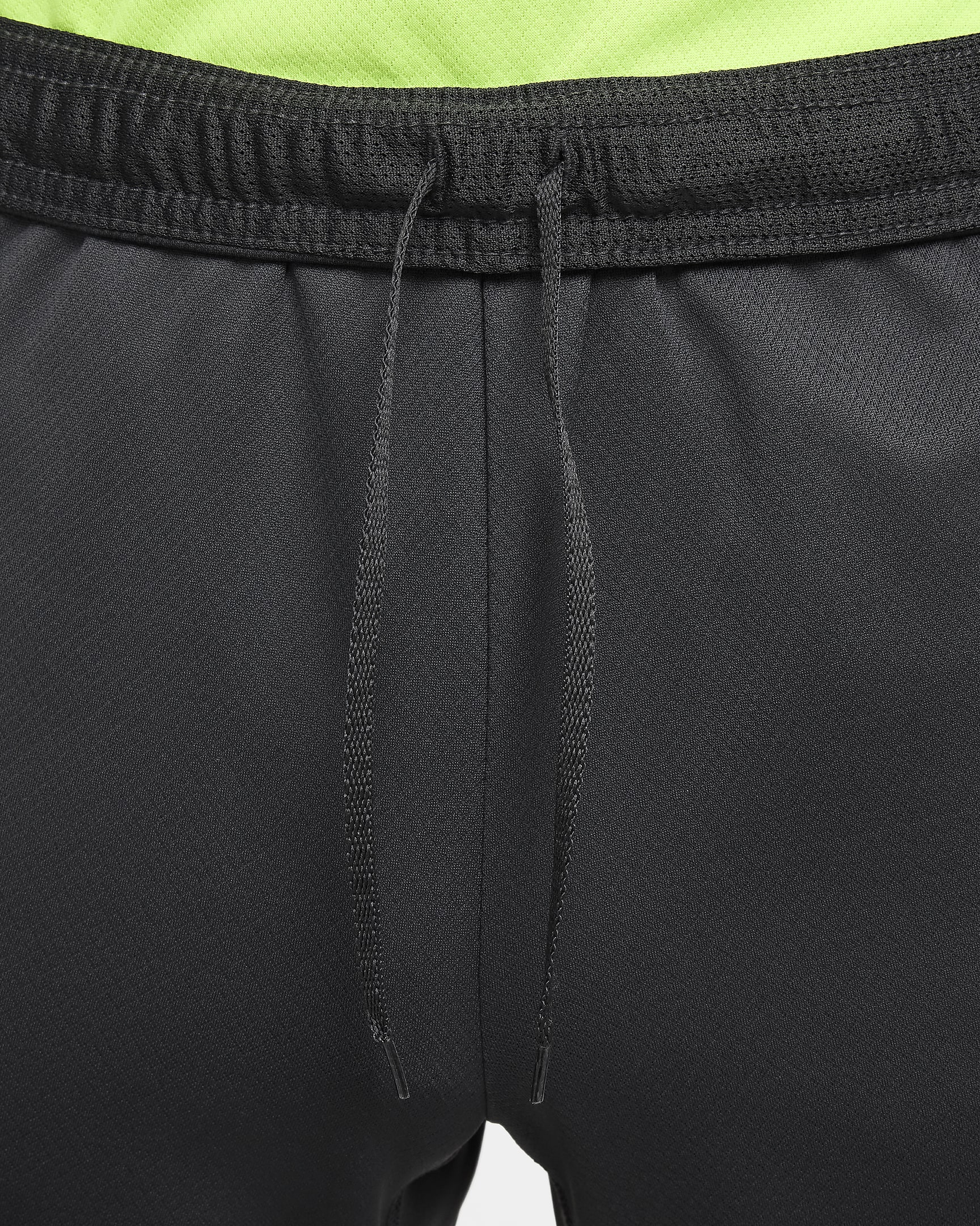 Nike Strike Dri-FIT-fodboldshorts til mænd - Anthracite/Volt/sort/Volt