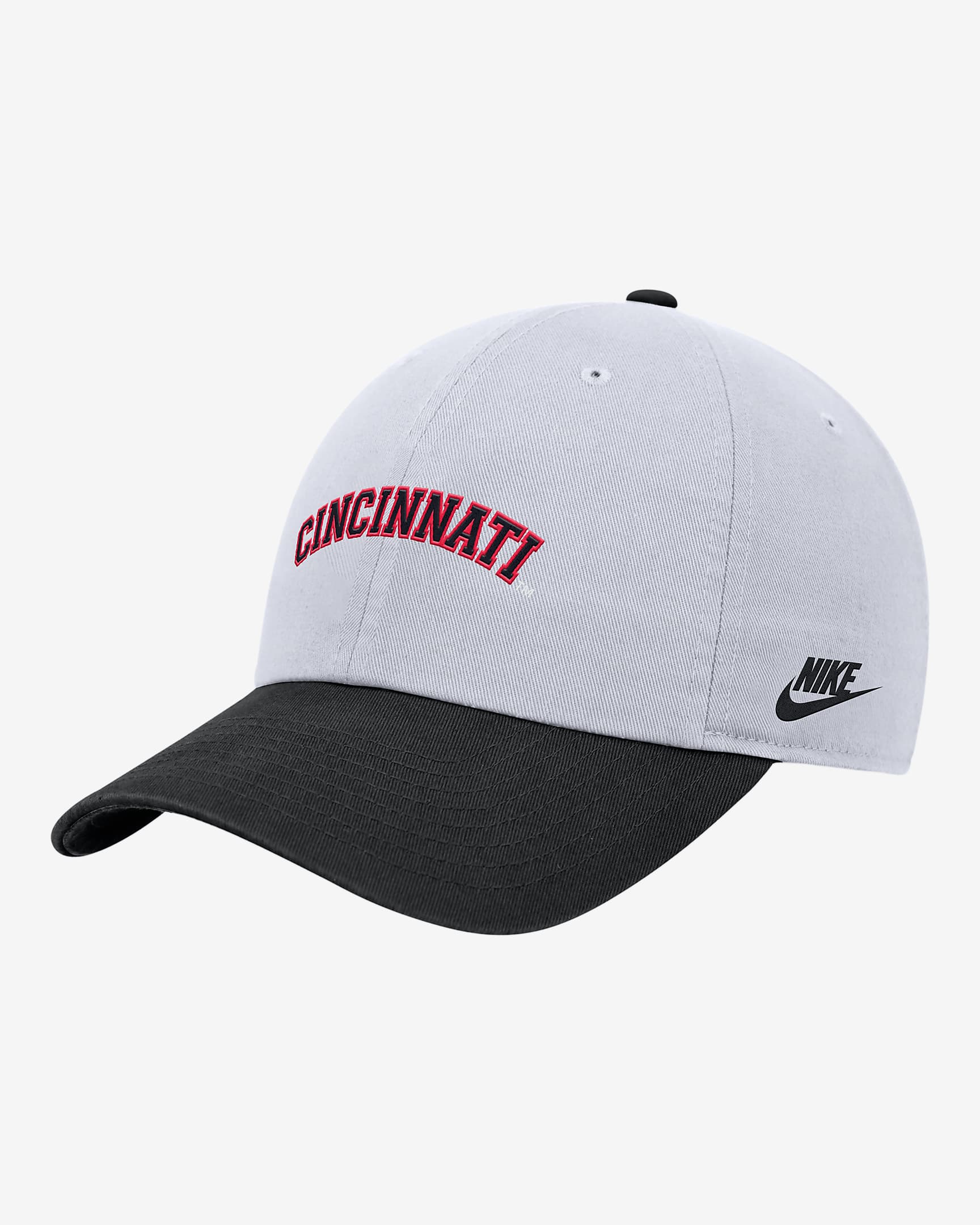 Cincinnati Nike College Campus Cap - White