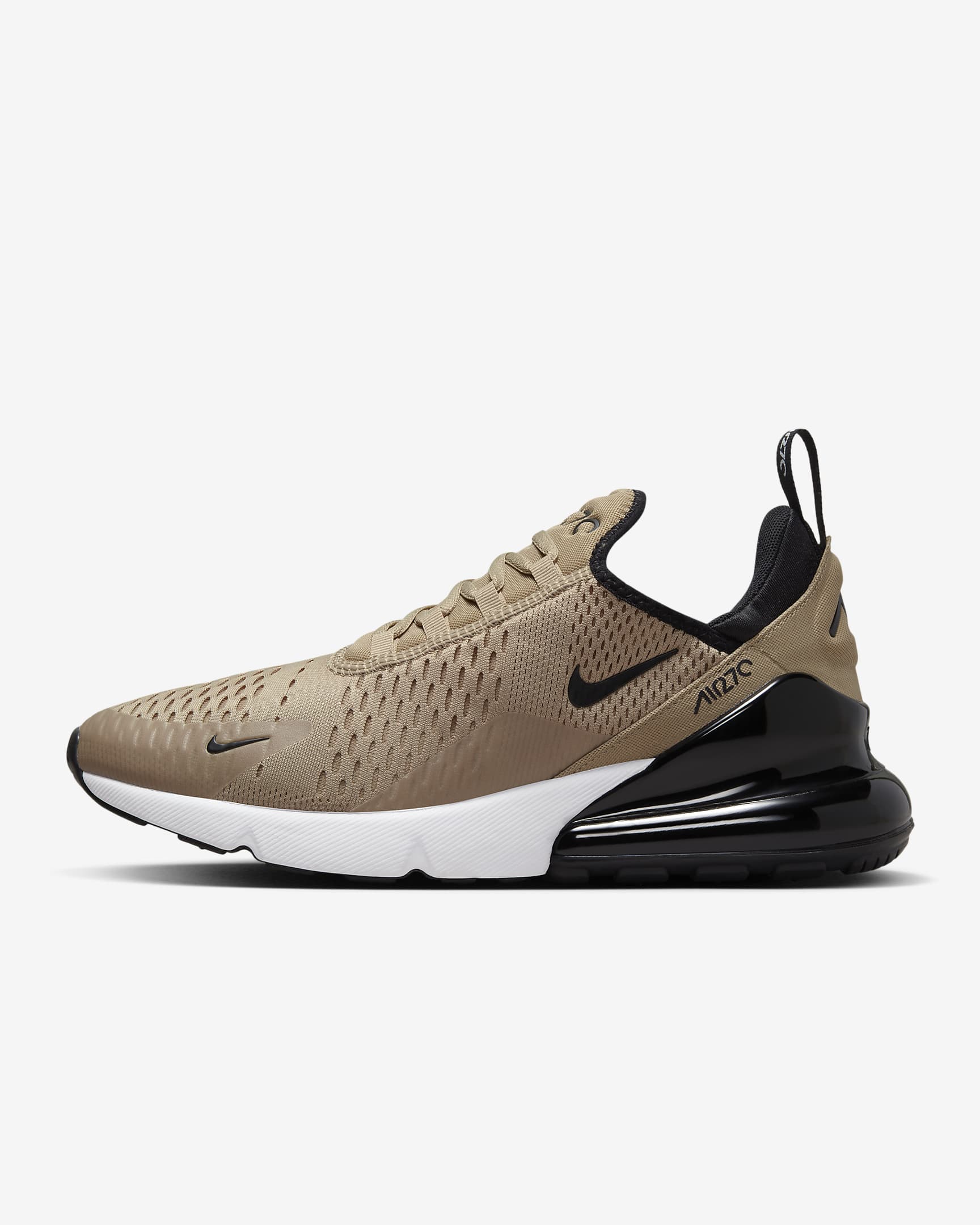 Tenis Nike Air Max 270 - Caqui/Blanco/Negro