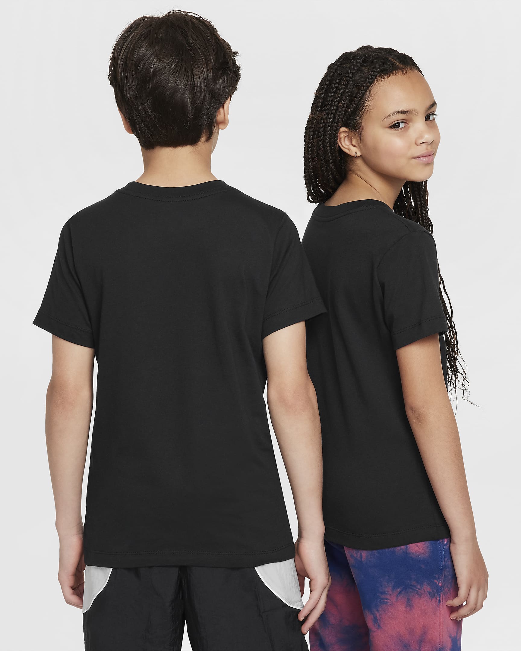 Nike Sportswear Big Kids' T-Shirt - Black