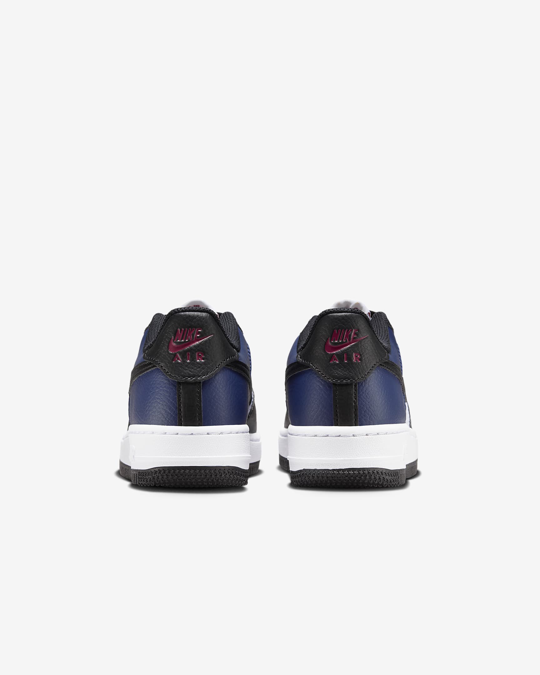 Buty dla dużych dzieci Nike Air Force 1 - Midnight Navy/Biel/University Red/Czerń