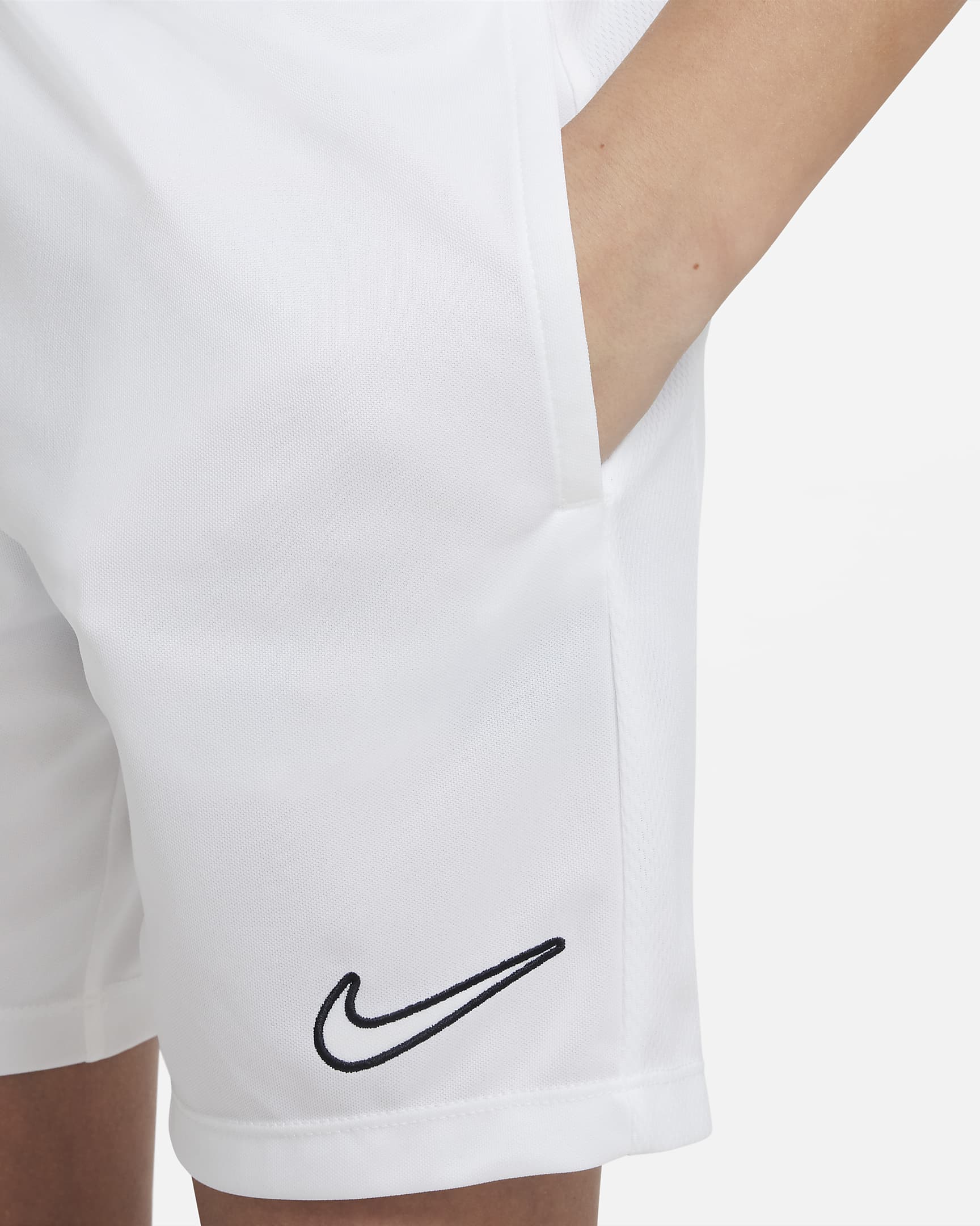 Nike Trophy23 Big Kids' Dri-FIT Training Shorts - White/White/Black