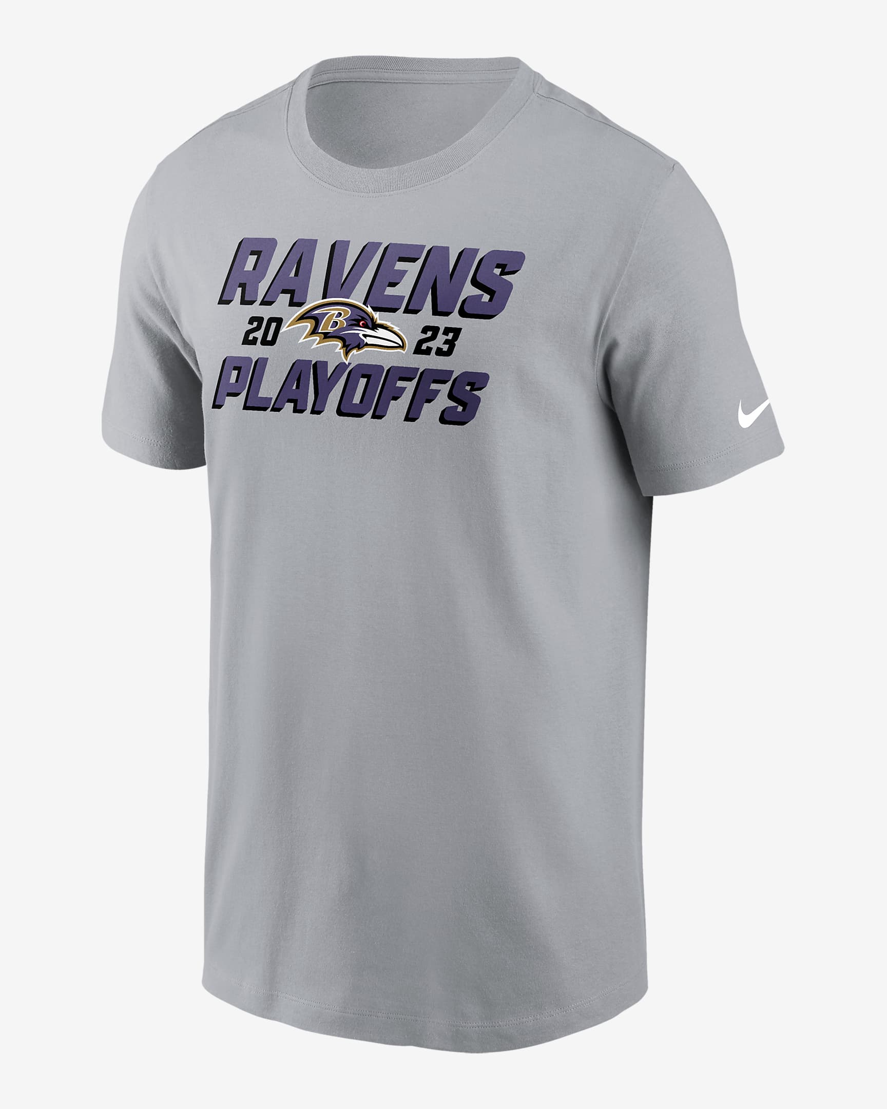 Playera Nike de la NFL para hombre Baltimore Ravens 2023 NFL Playoffs ...