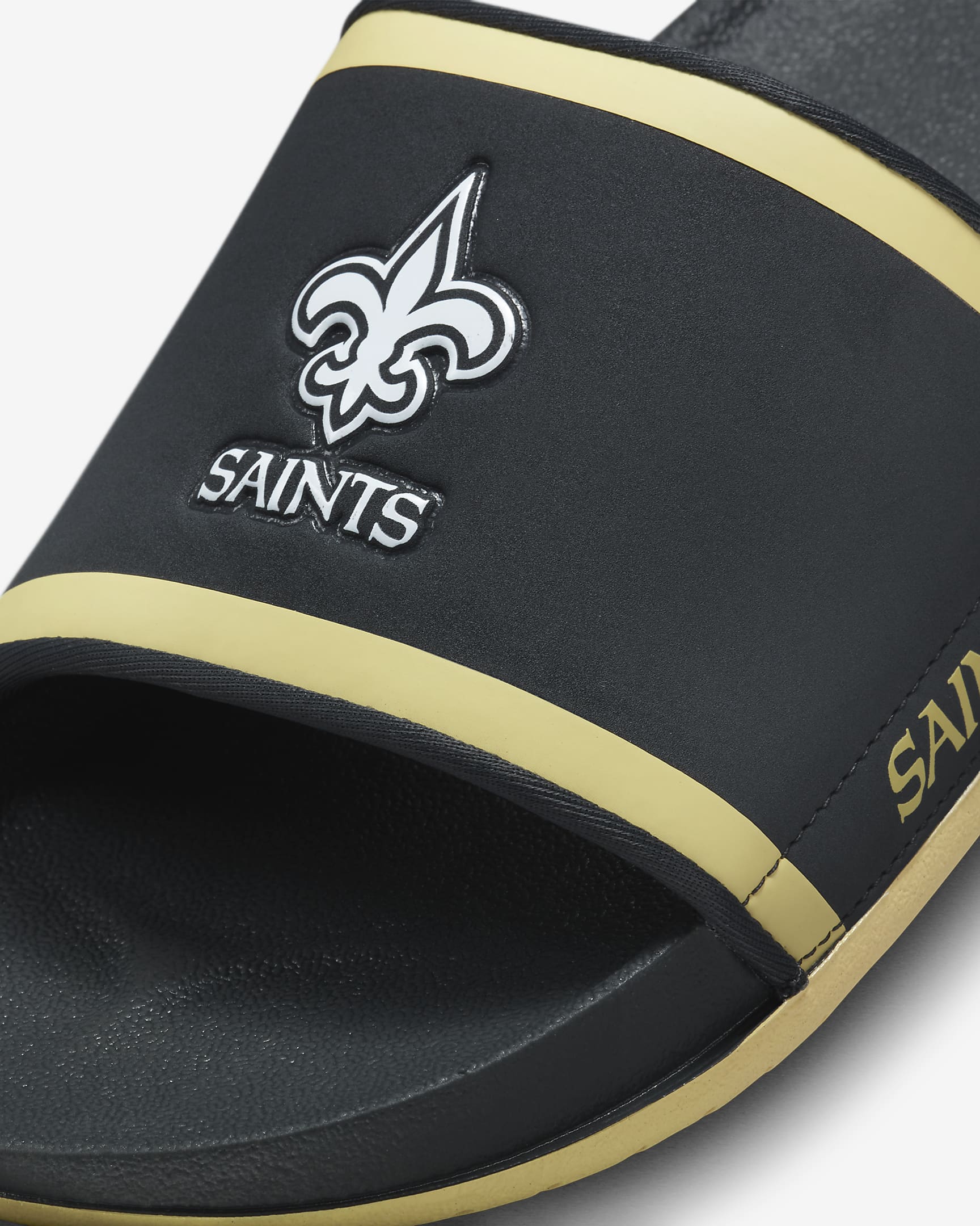 Nike Offcourt (NFL New Orleans Saints) Slide - Anthracite/Team Gold/White